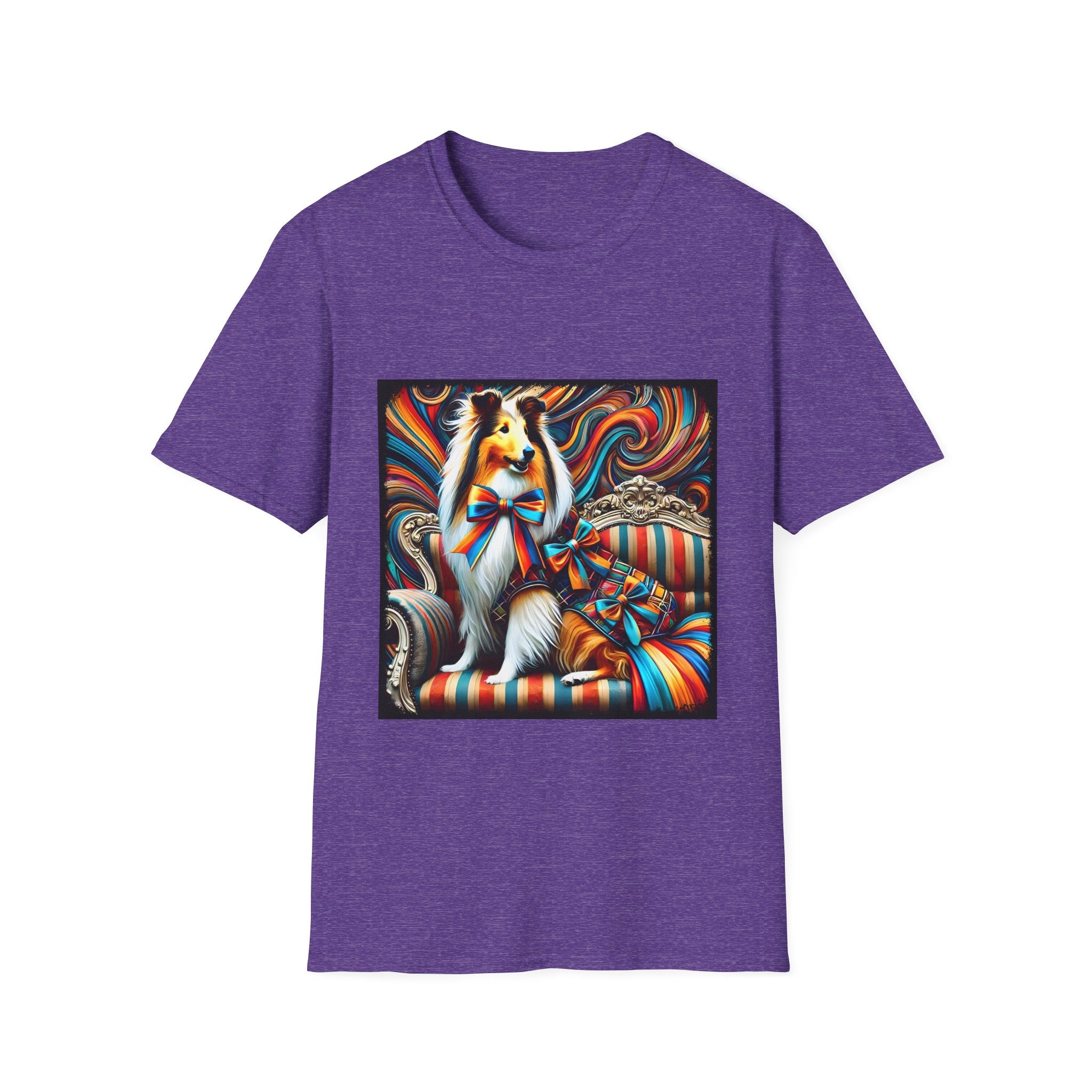 Collie Dynamic Swirl | Unisex Dog T-Shirt
