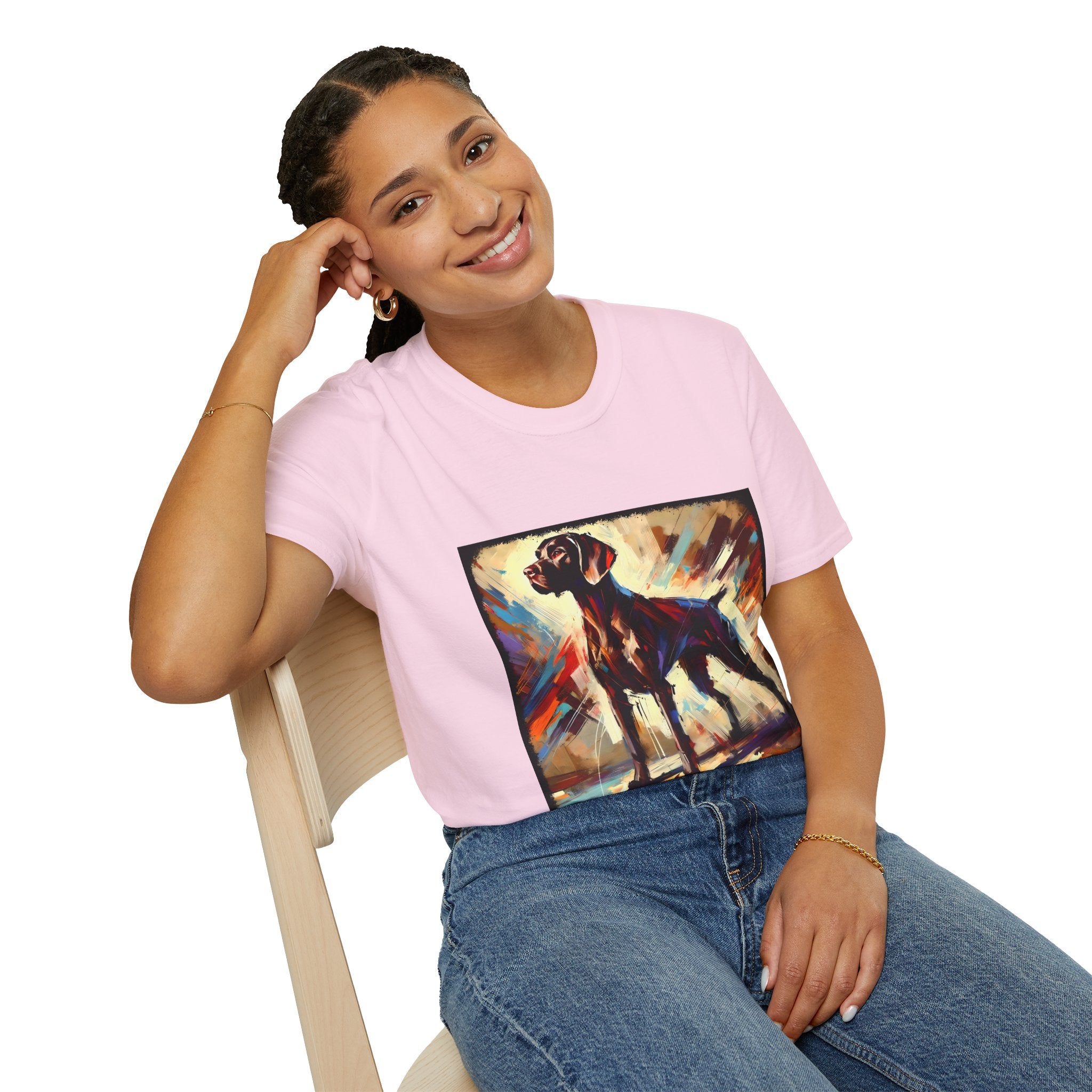 German Shorthaired Pointer Warm Classic | Unisex Dog T-Shirt