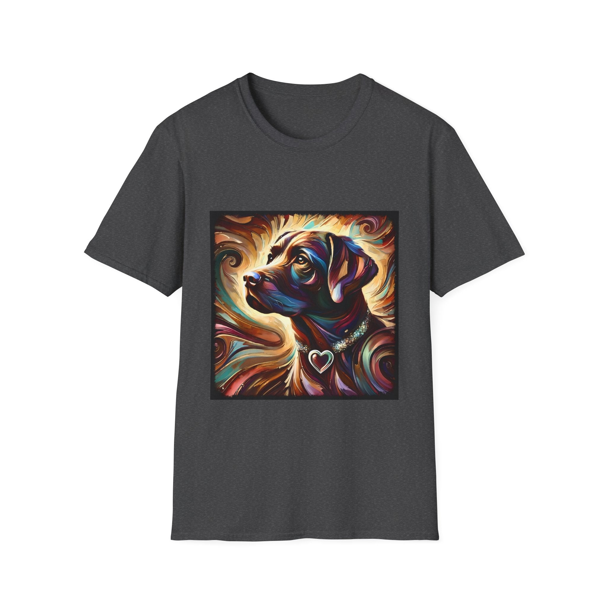 Labrador Retriever Warm Heart Swirl | Unisex Dog T-Shirt