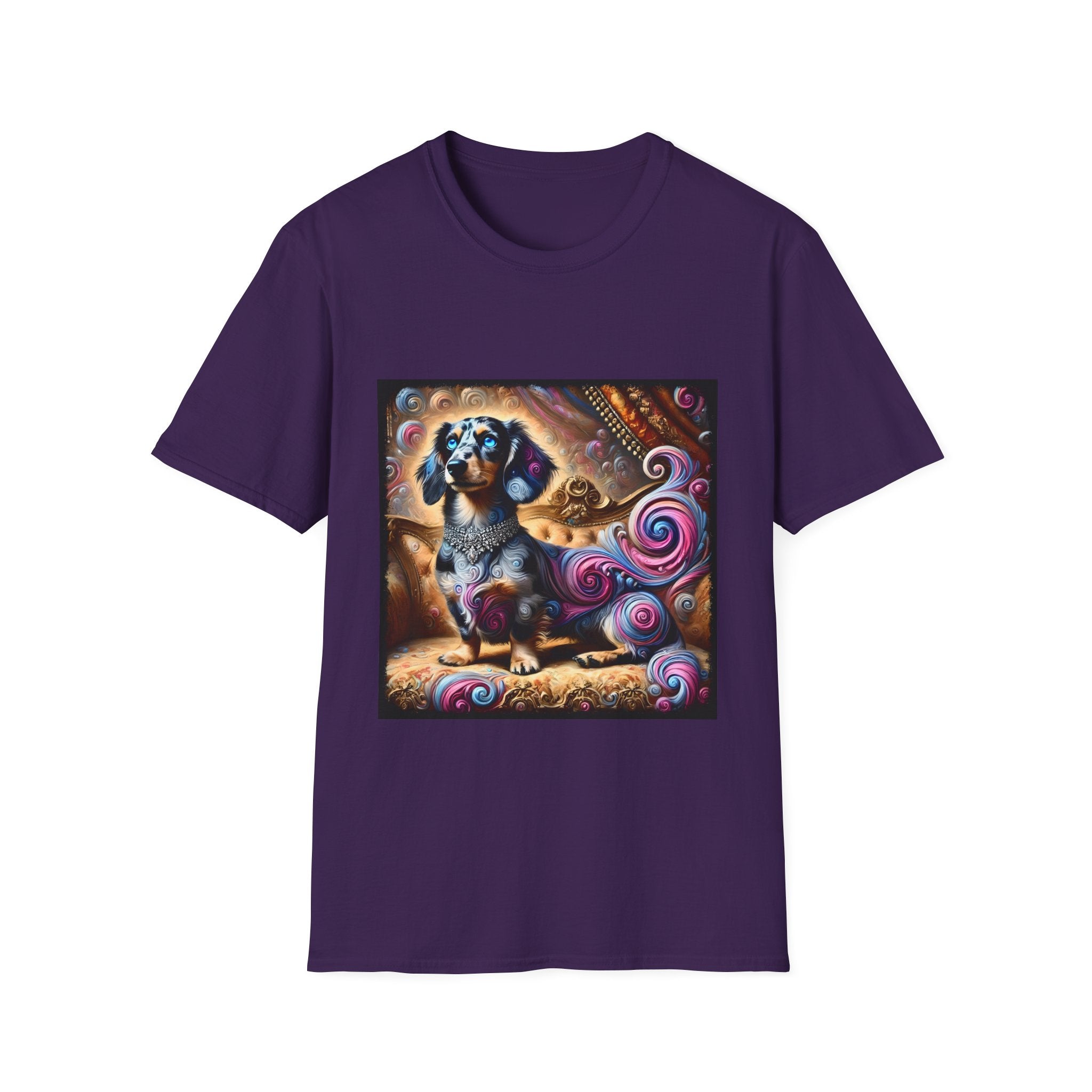 Dachshund Royal Swirl | Unisex Dog T-Shirt