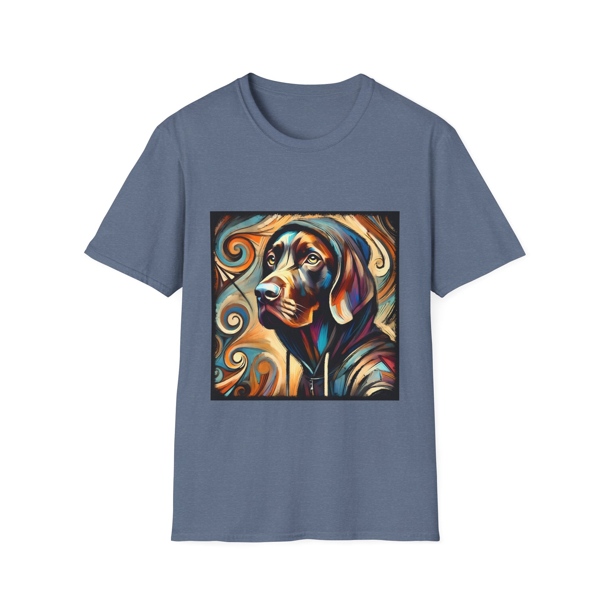 German Shorthaired Pointer Relaxed Swirl | Unisex Dog T-Shirt