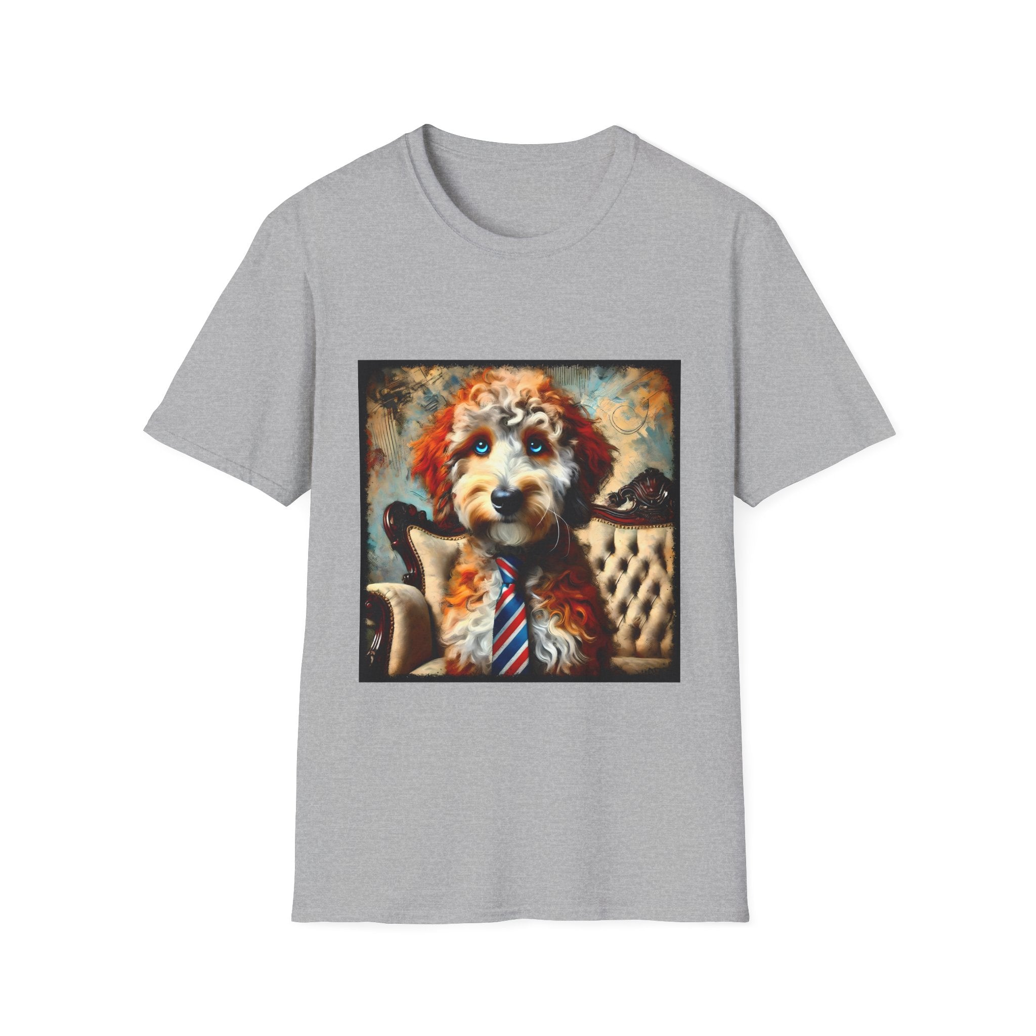 Aussiedoodle Blue Eyed Boy | Unisex Dog T-Shirt