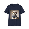 Shih Tzu Denim Doll | Unisex Dog T-Shirt