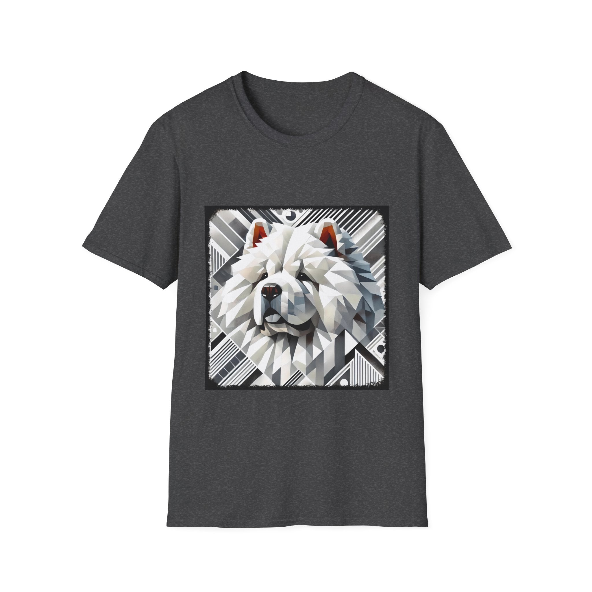 Chow Chow Snow Geometric | Unisex Dog T-Shirt