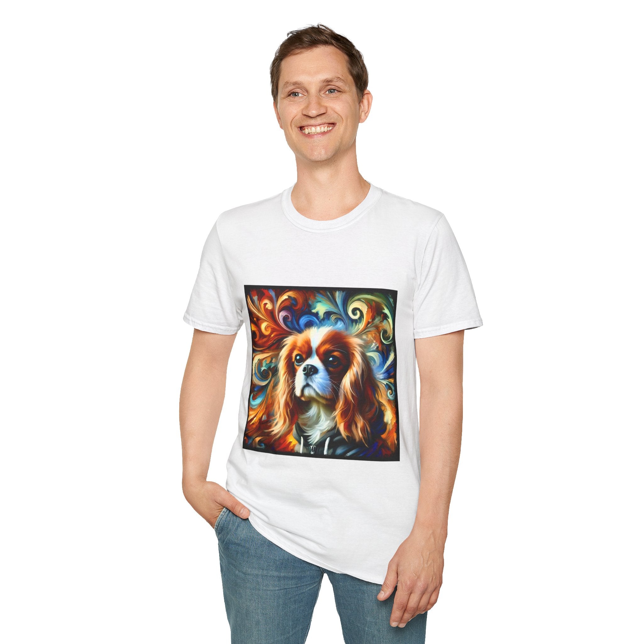 Cavalier King Charles Spaniel Epic Swirl | Unisex Dog T-Shirt