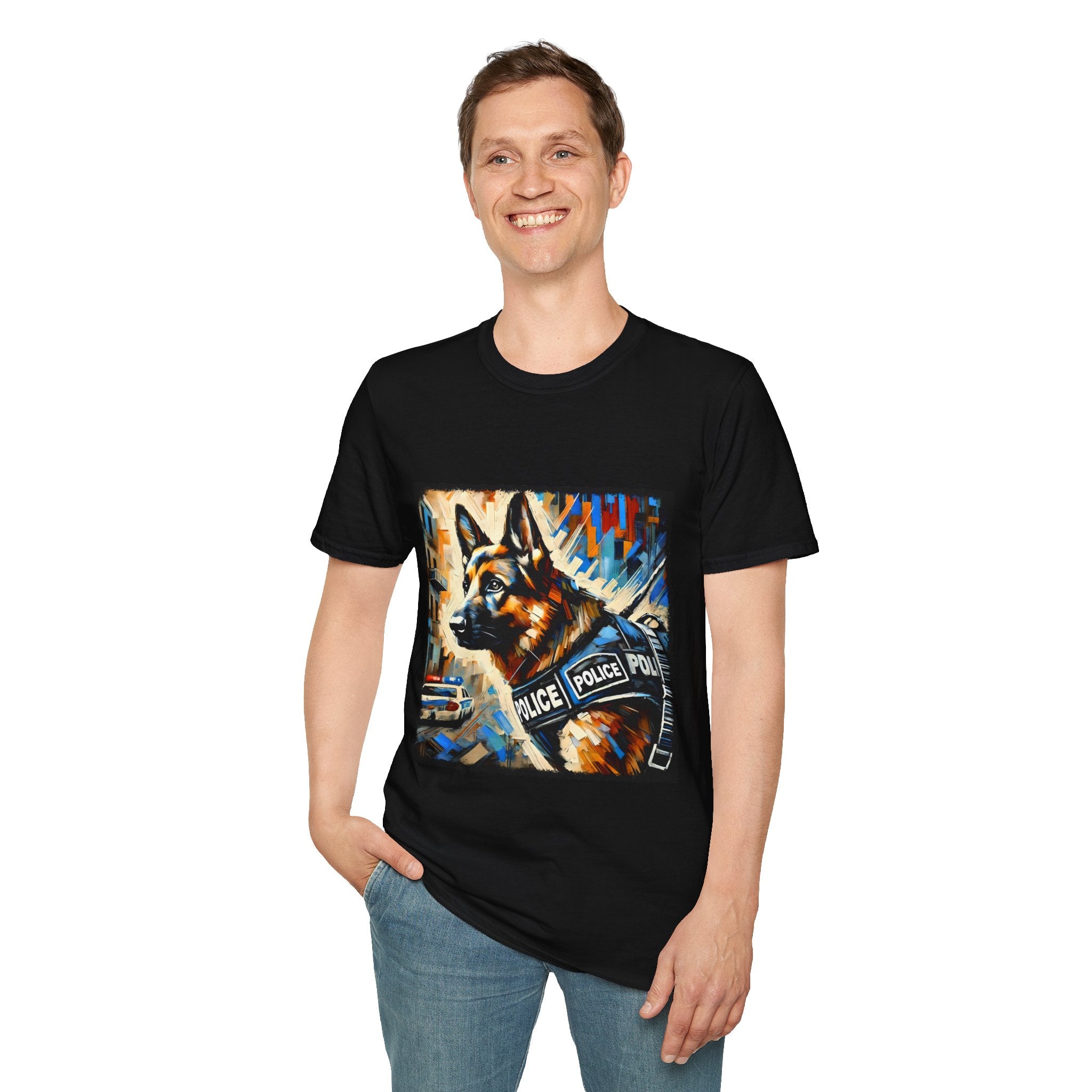 German Shepherd K-9 Classic | Unisex Dog T-Shirt