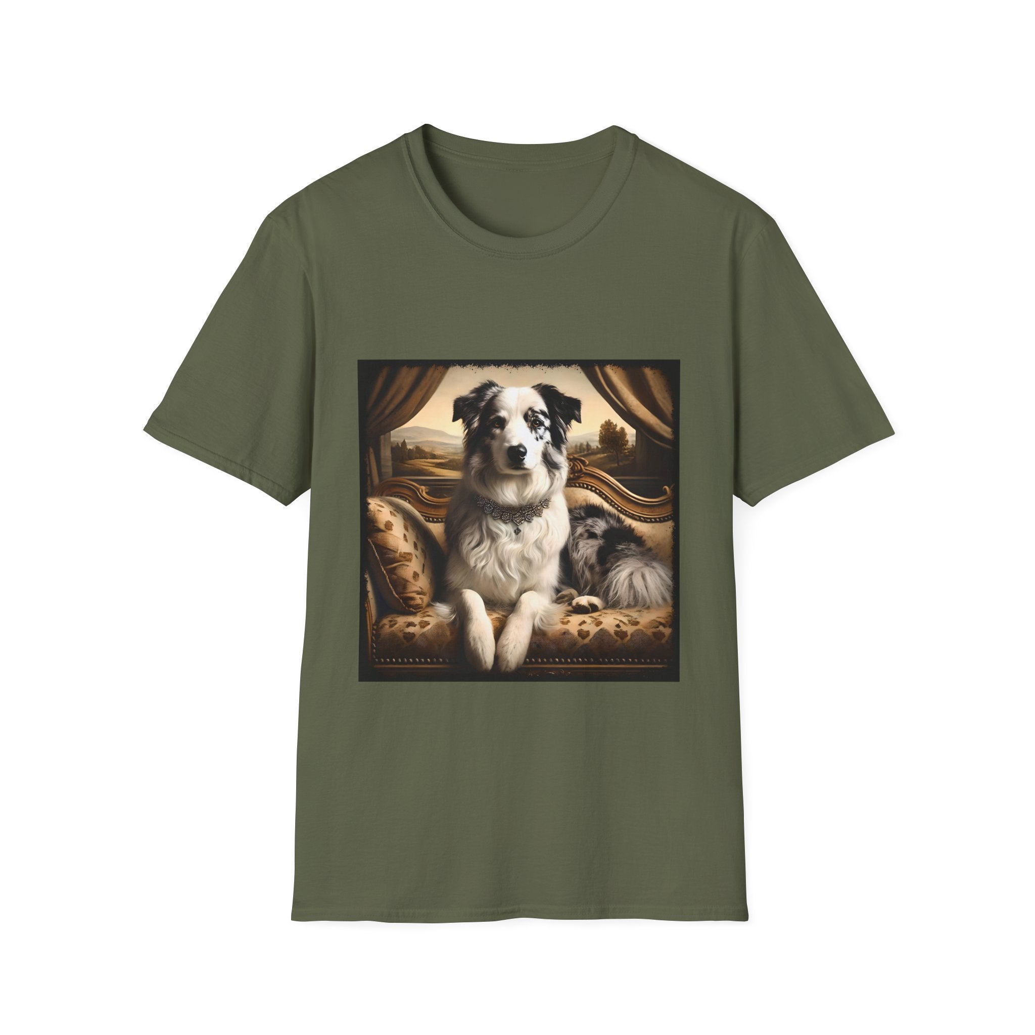 Border Collie Diamond Diva  | Unisex Dog T-Shirt