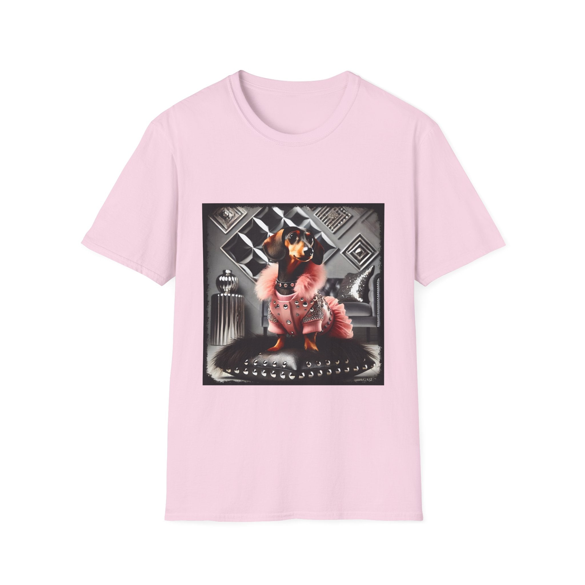 Dachshund Pampered Rebel | Unisex Dog T-Shirt