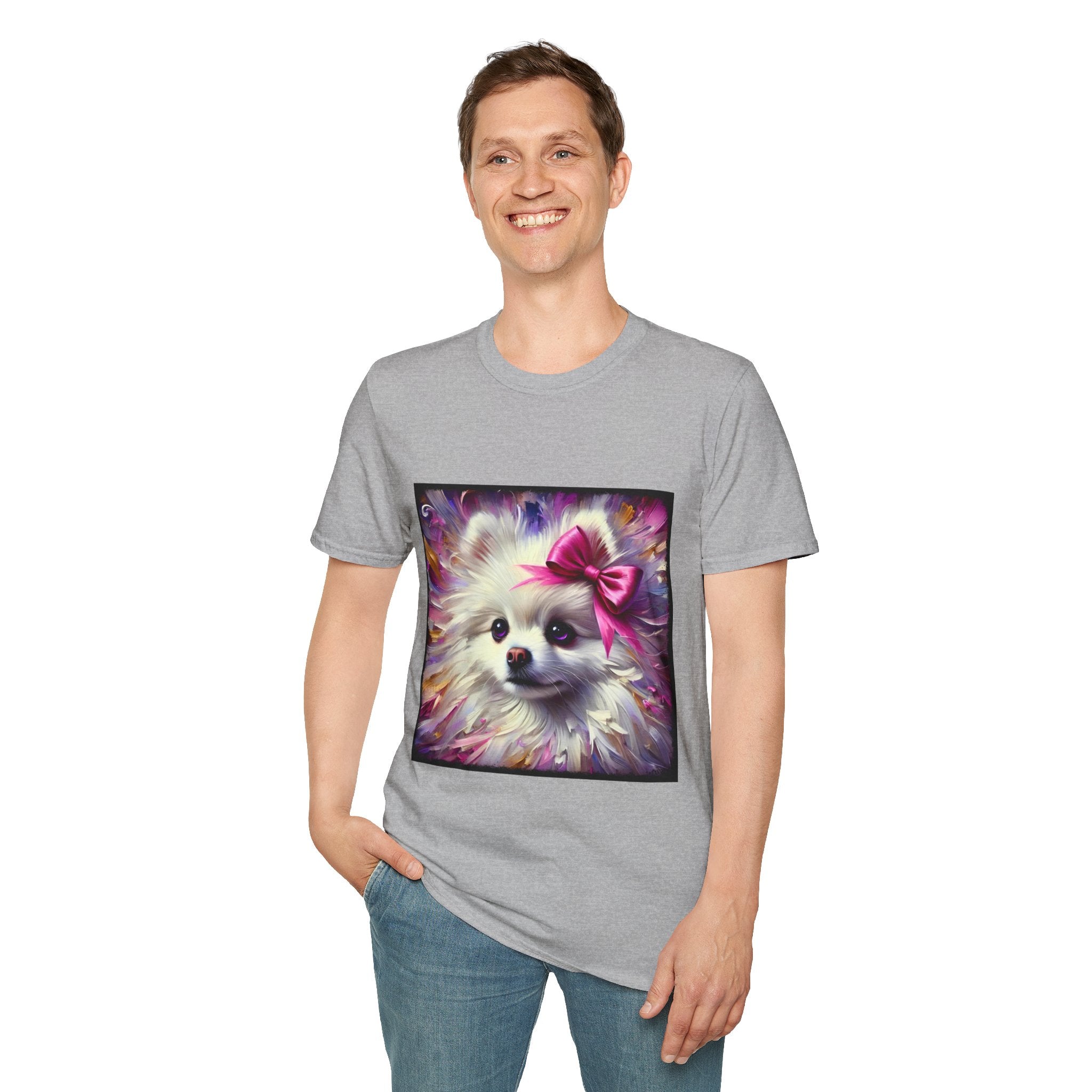 Pomeranian Beautiful Classic  | Unisex Dog T-Shirt