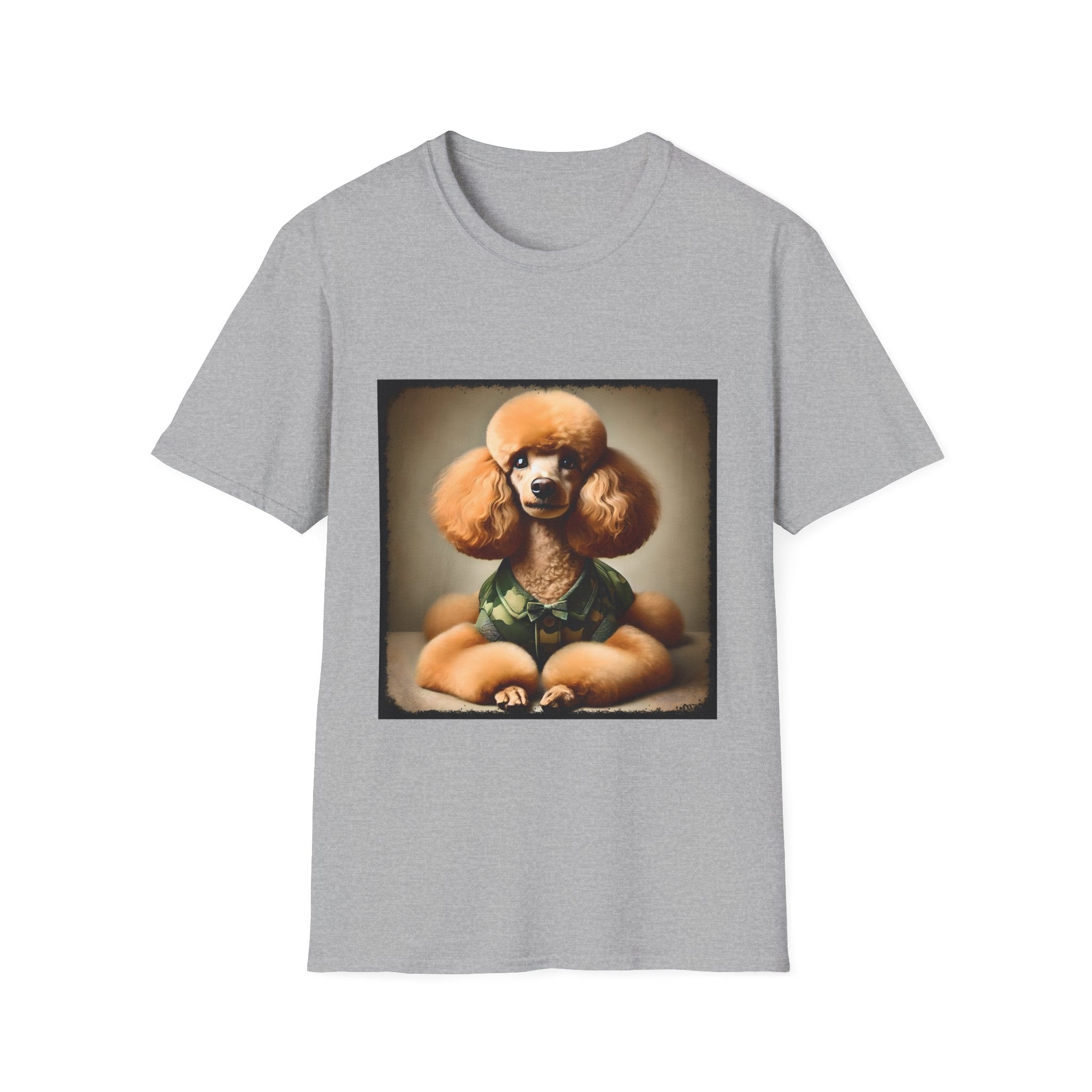 Poodle Camo Chic  | Unisex Dog T-Shirt