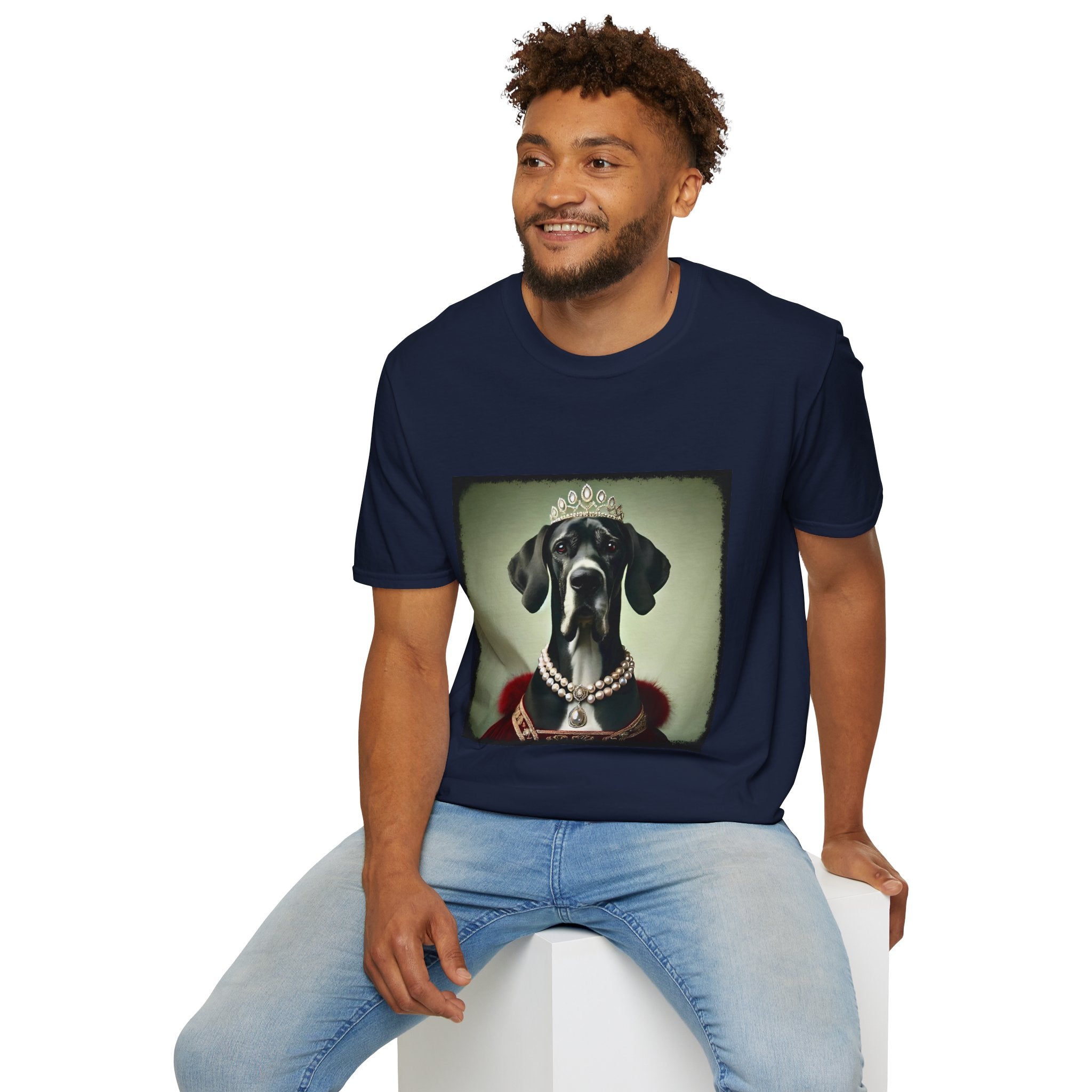 Great Dane Pearl Princess | Unisex Dog T-Shirt
