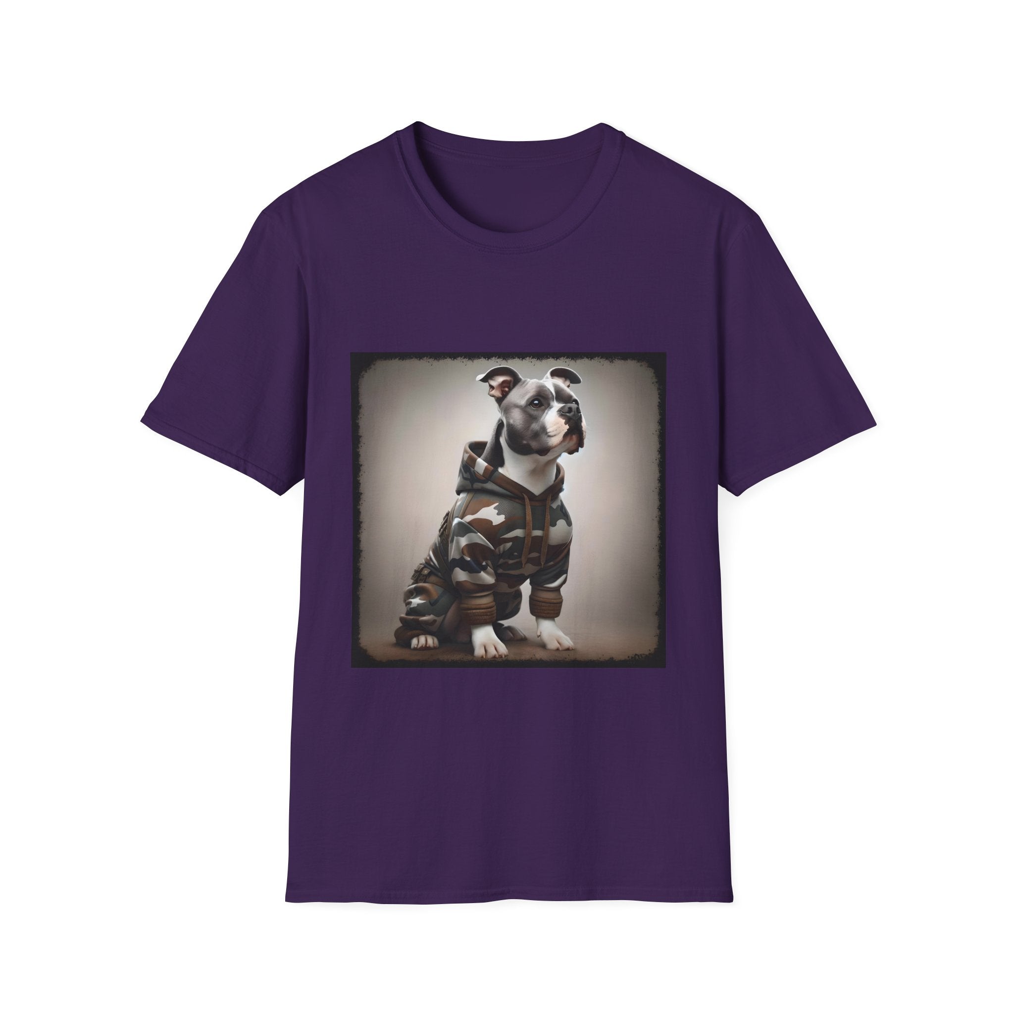 American Pit Bull Terrier Camo Cutie | Unisex Dog T-Shirt