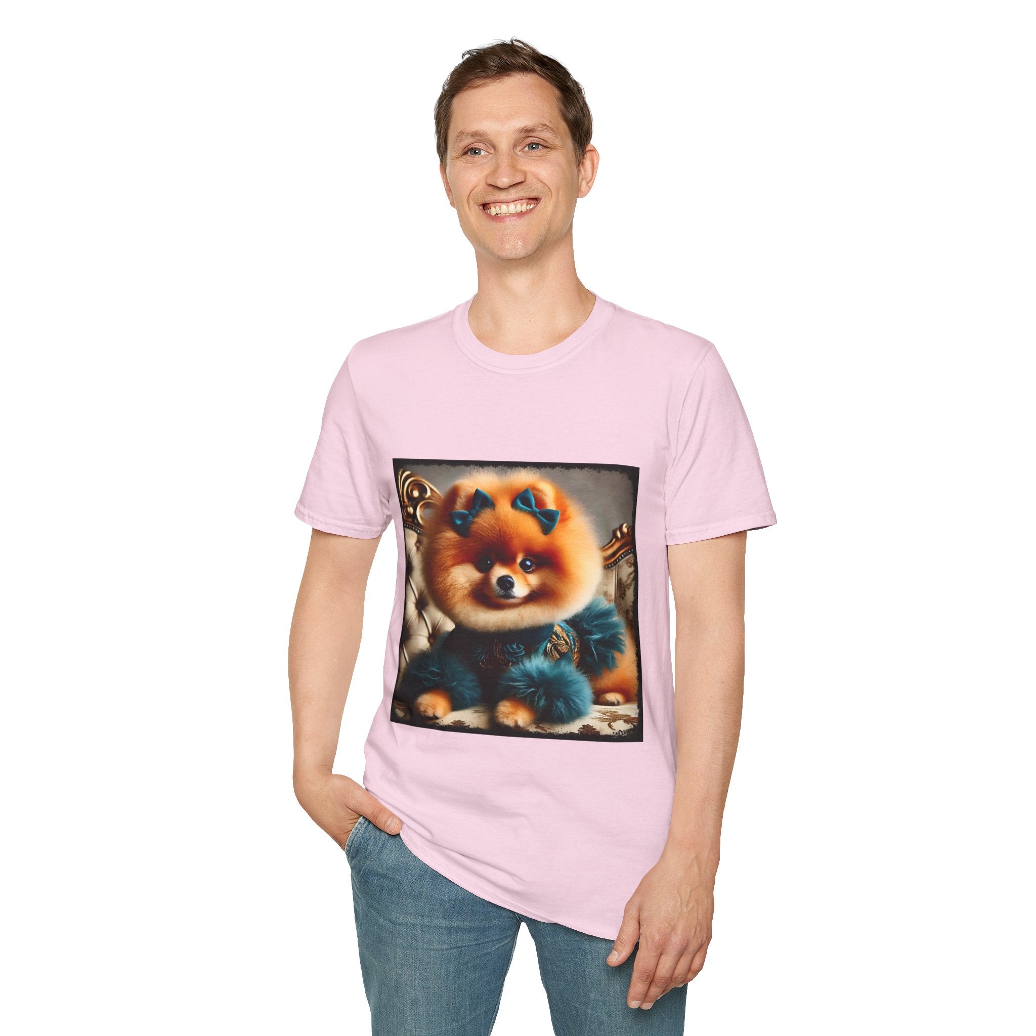 Pomeranian Fluff Boss | Unisex Dog T-Shirt