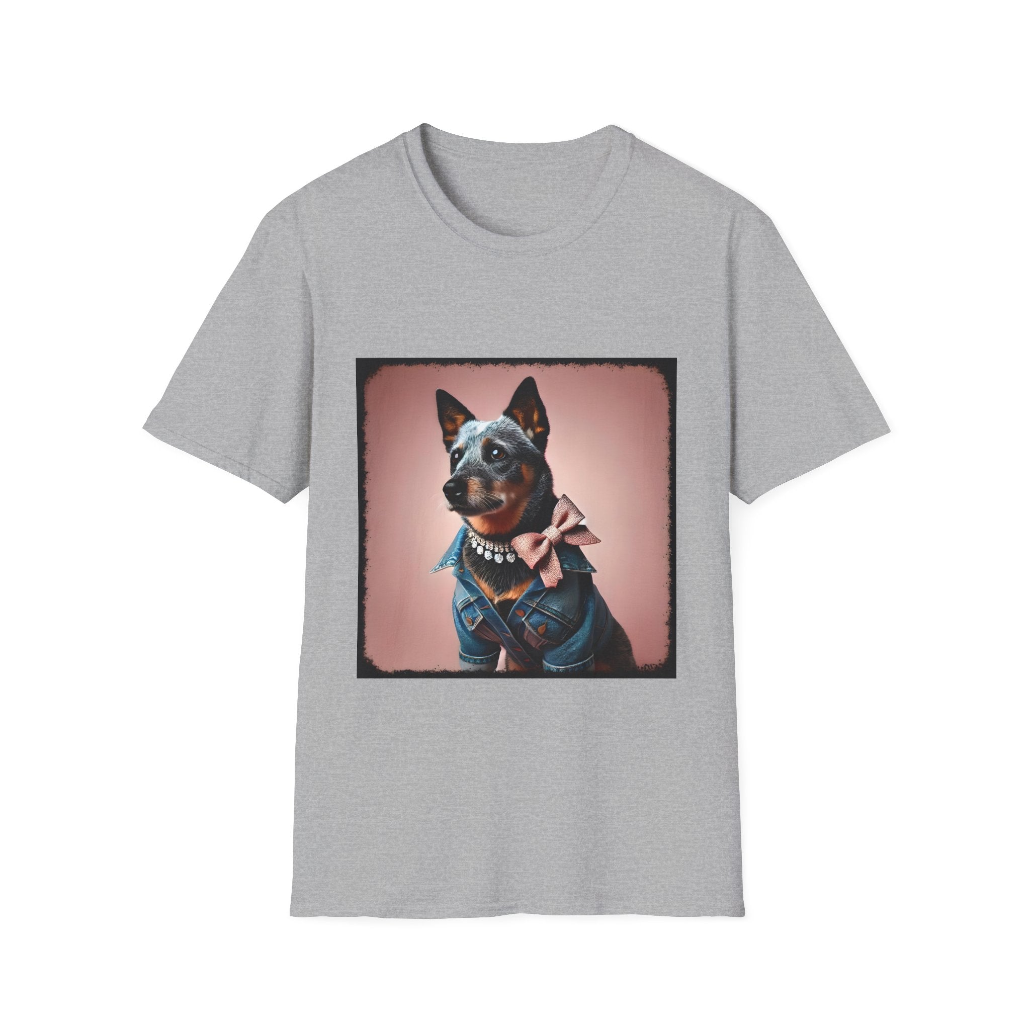 Australian Cattle Dog Denim Diva | Unisex Dog T-Shirt