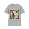 Akita Cosmic Garden | Unisex Dog T-Shirt