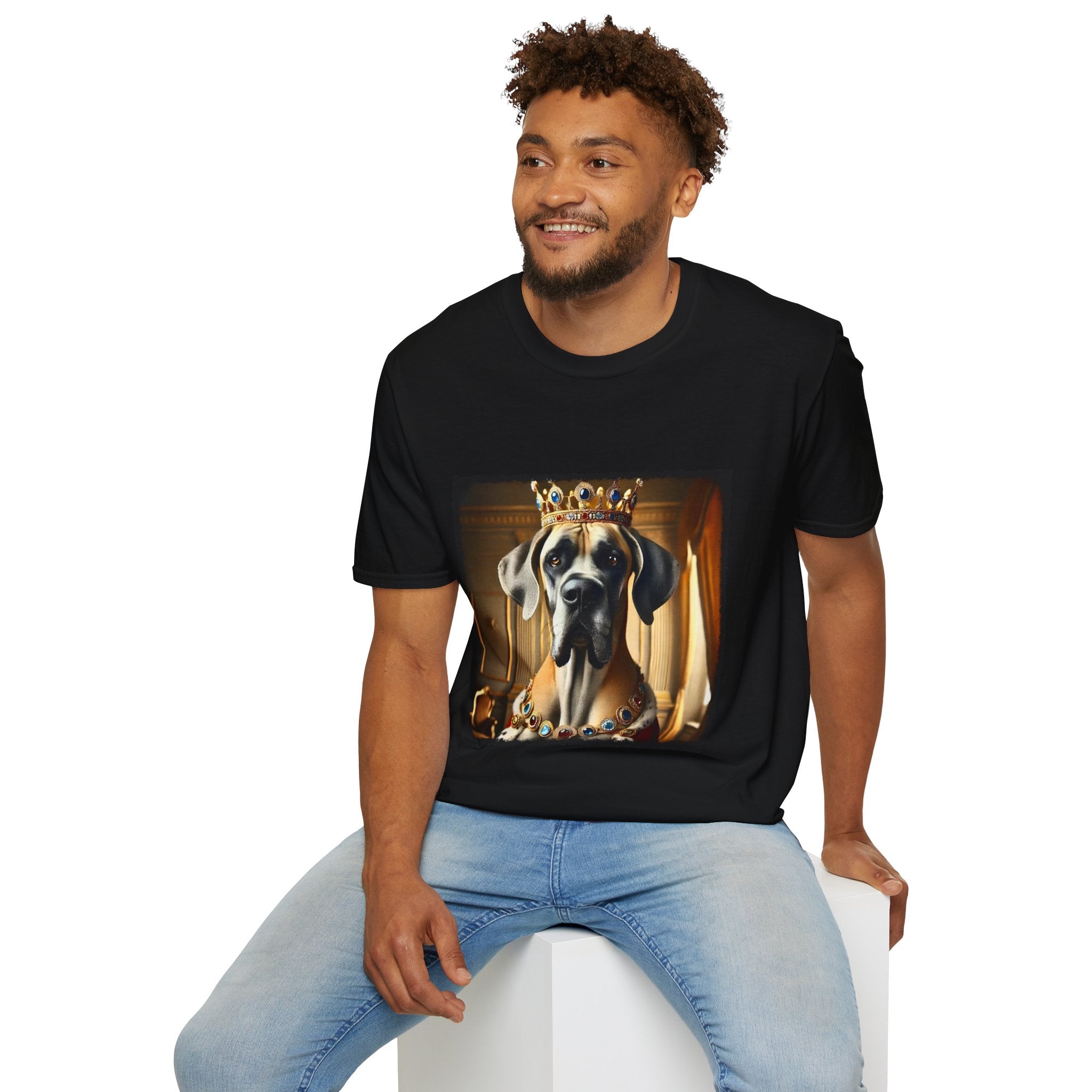 Great Dane Noble Ruler | Unisex Dog T-Shirt