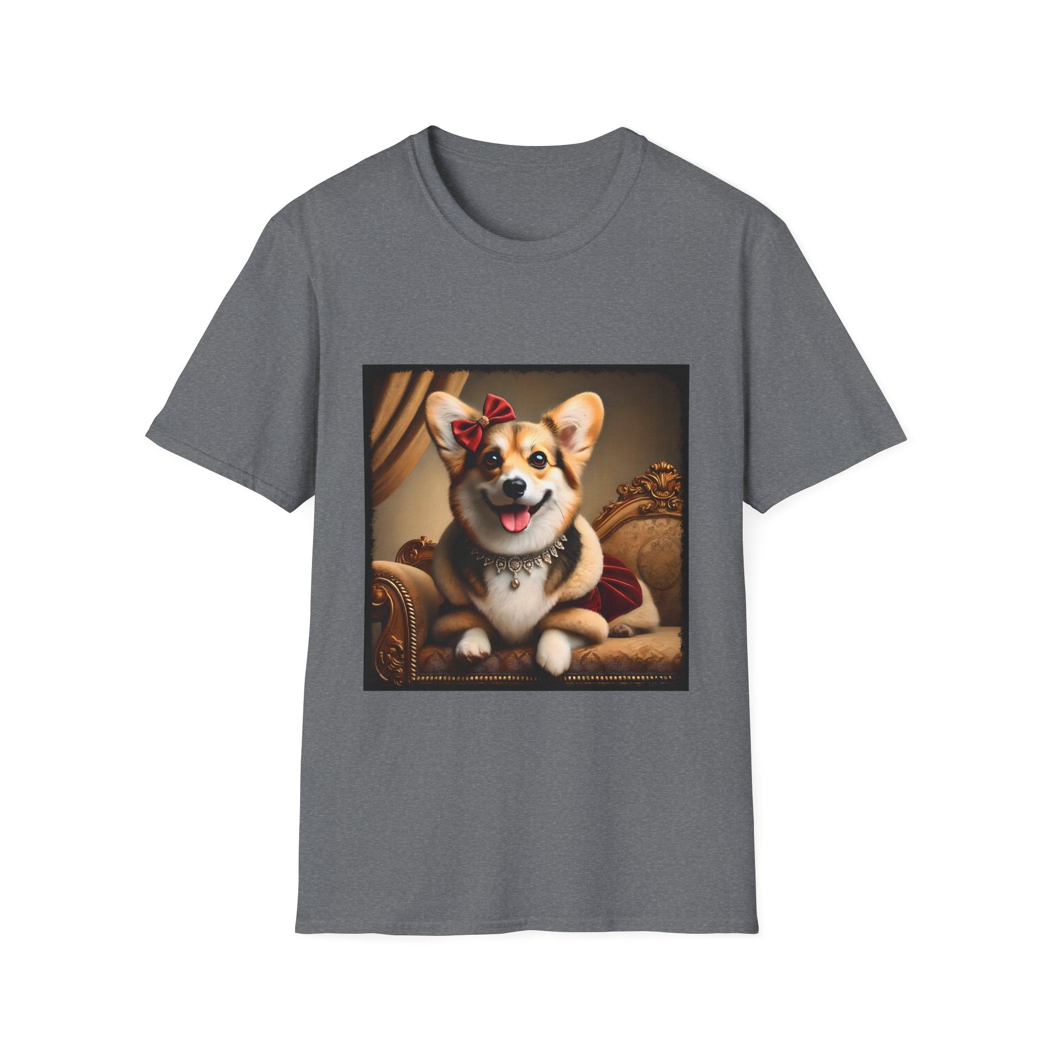 Pembroke Welsh Corgi Red Velvet Princess | Unisex Dog T-Shirt