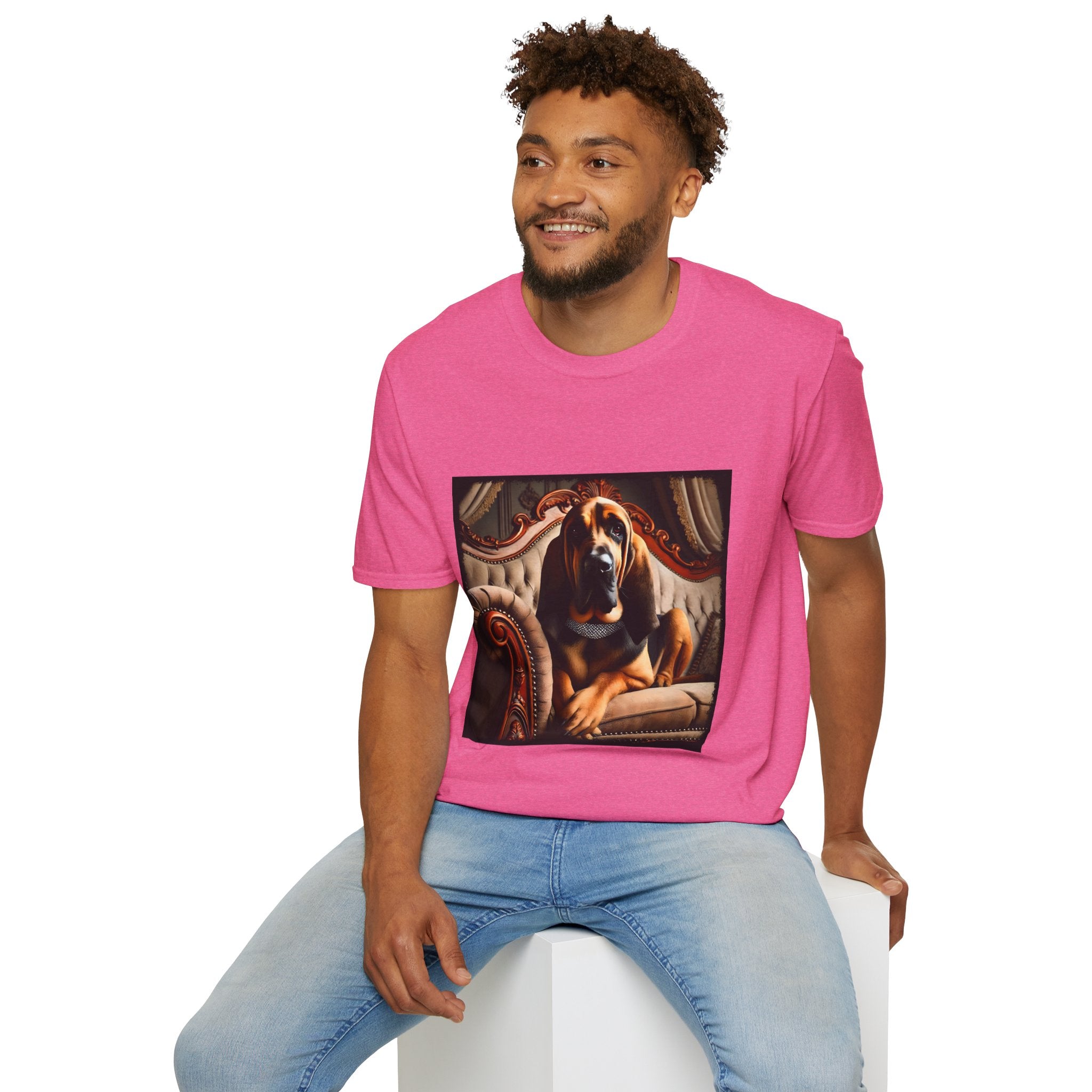 Bloodhound Posh Princess | Unisex Dog T-Shirt