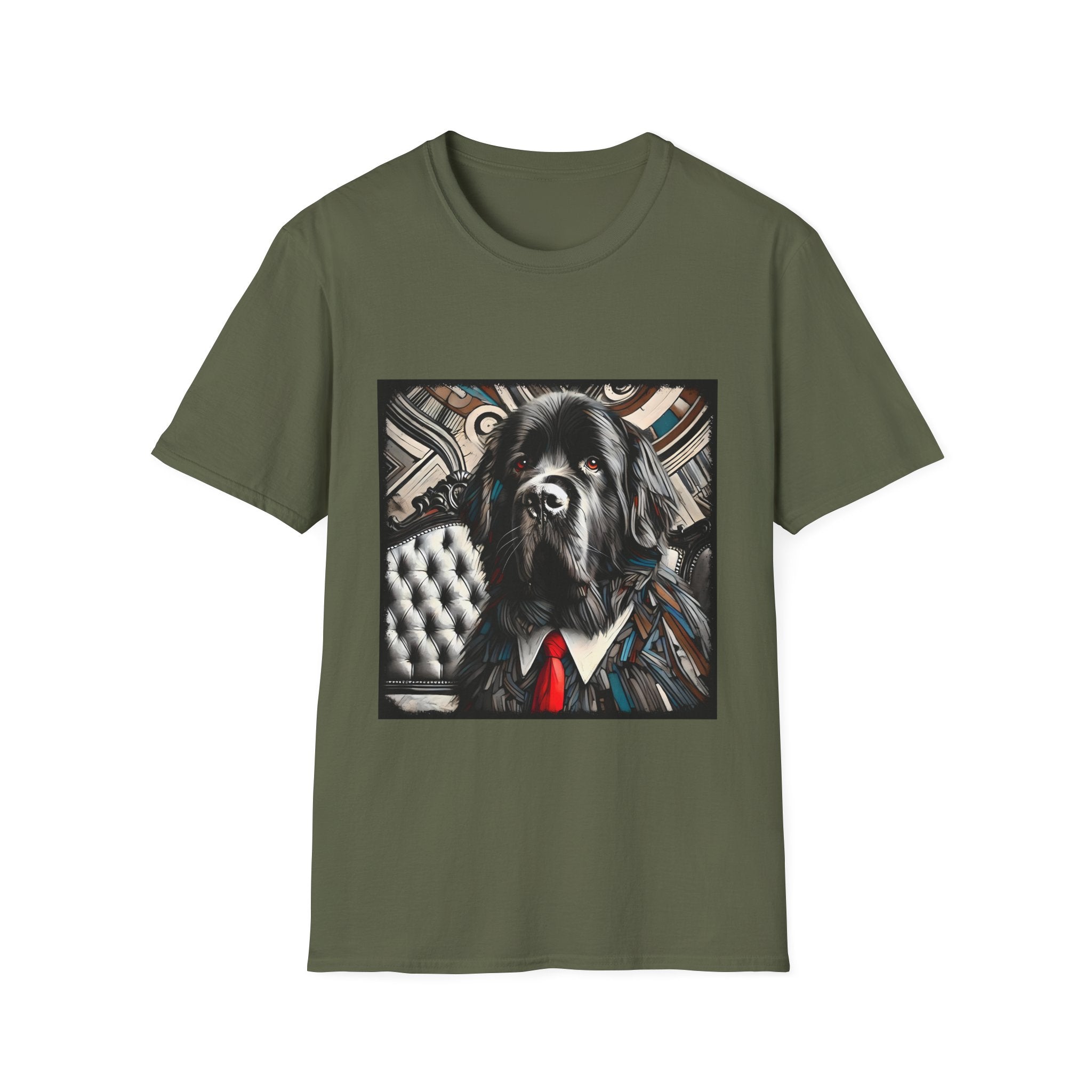 Newfoundland Bold Gentleman | Unisex Dog T-Shirt