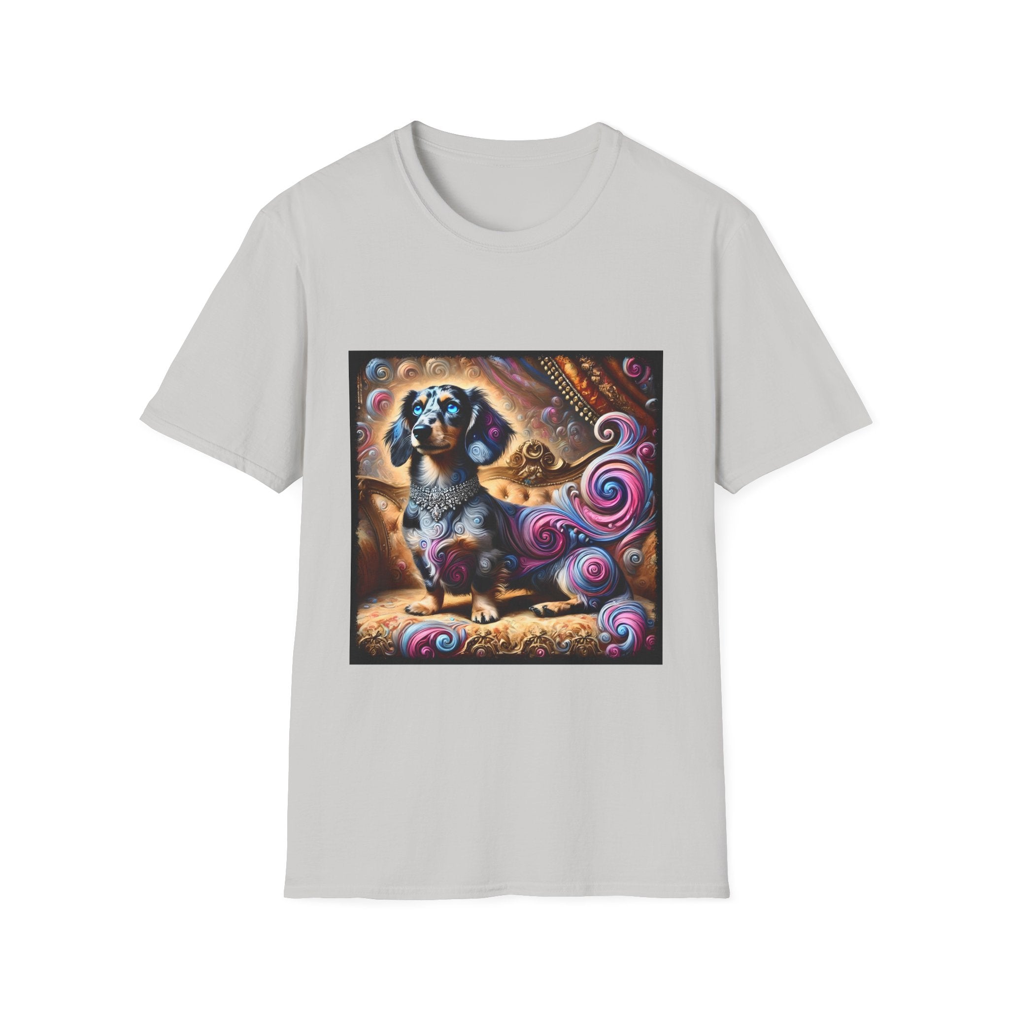 Dachshund Royal Swirl | Unisex Dog T-Shirt