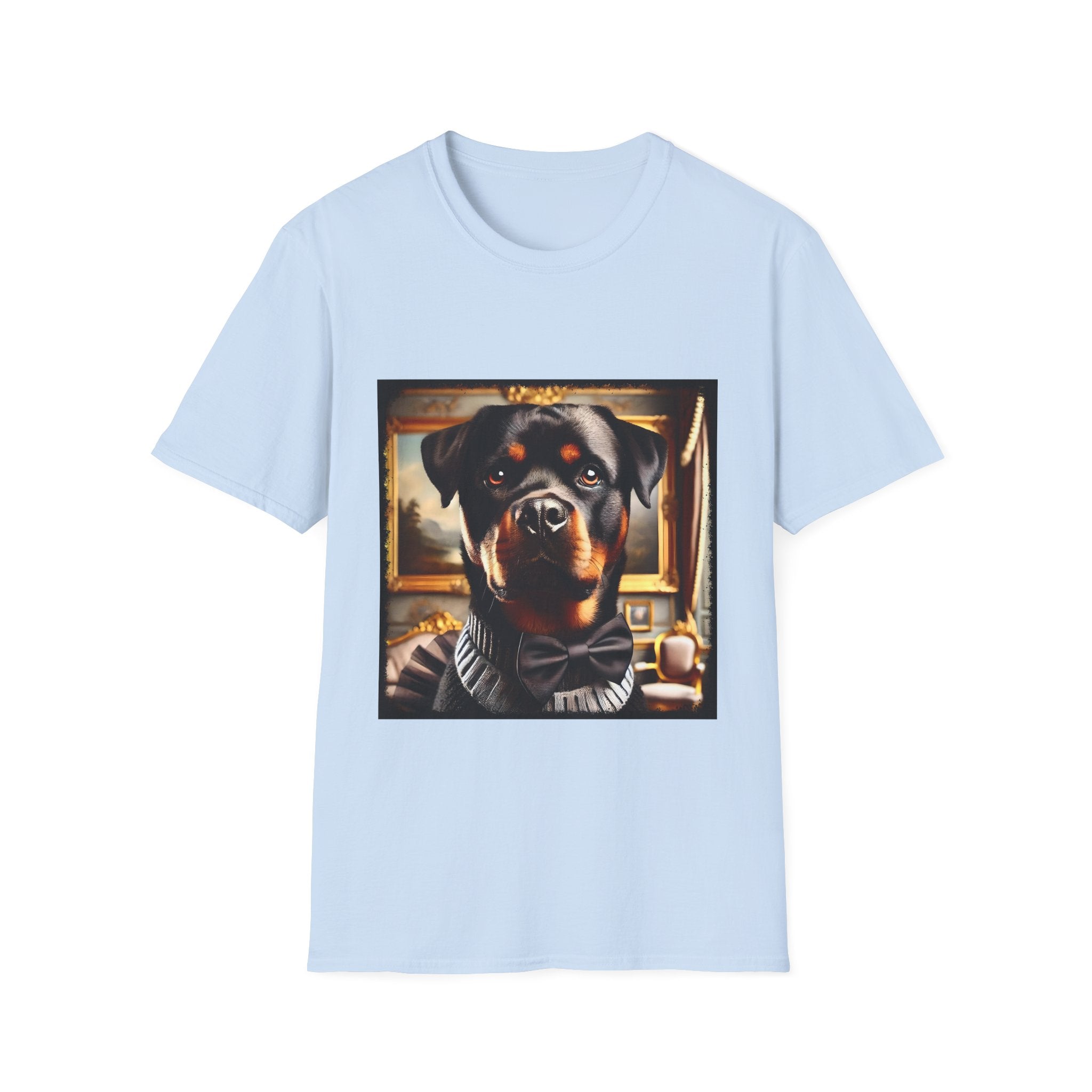 Rottweiler Posh Portrait | Unisex Dog T-Shirt