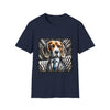 Beagle B&W Bold Eyes | Unisex Dog T-Shirt