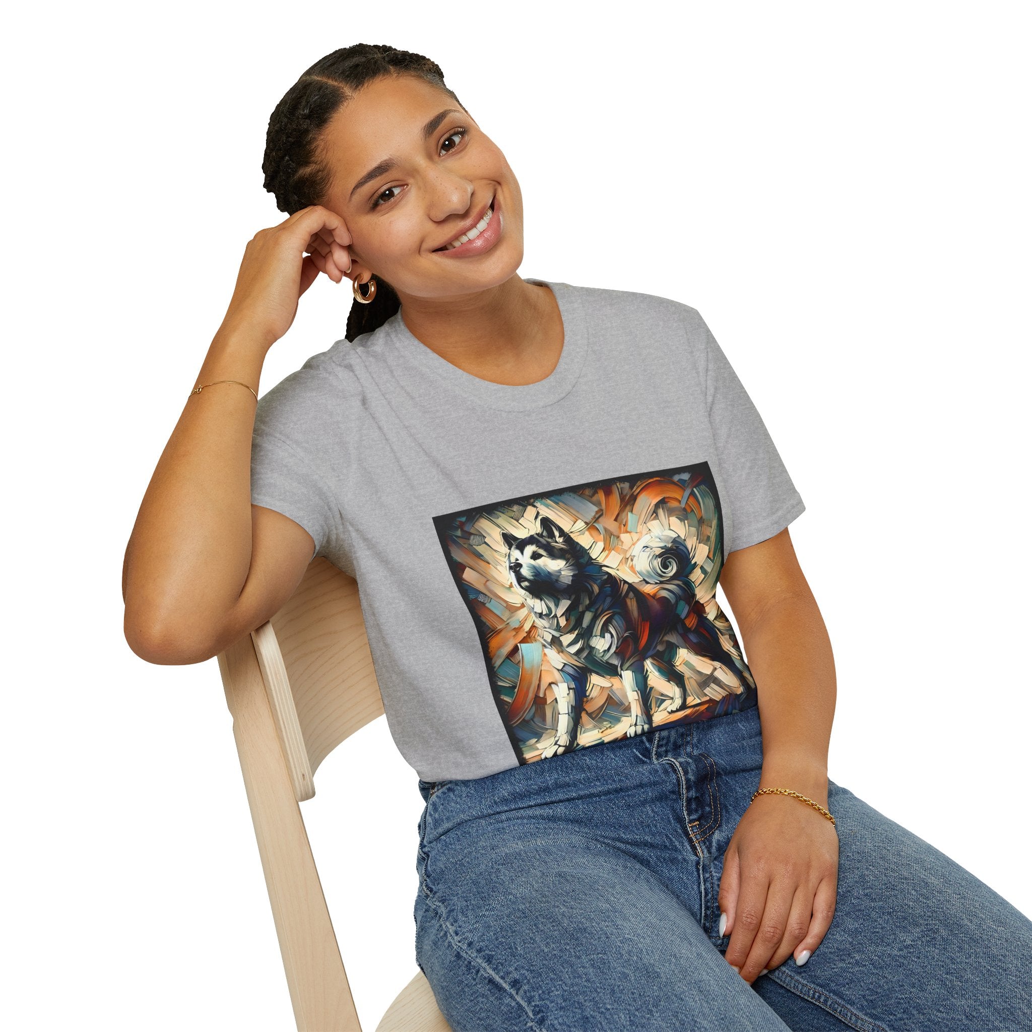 Akita Bold Classic | Unisex Dog T-Shirt
