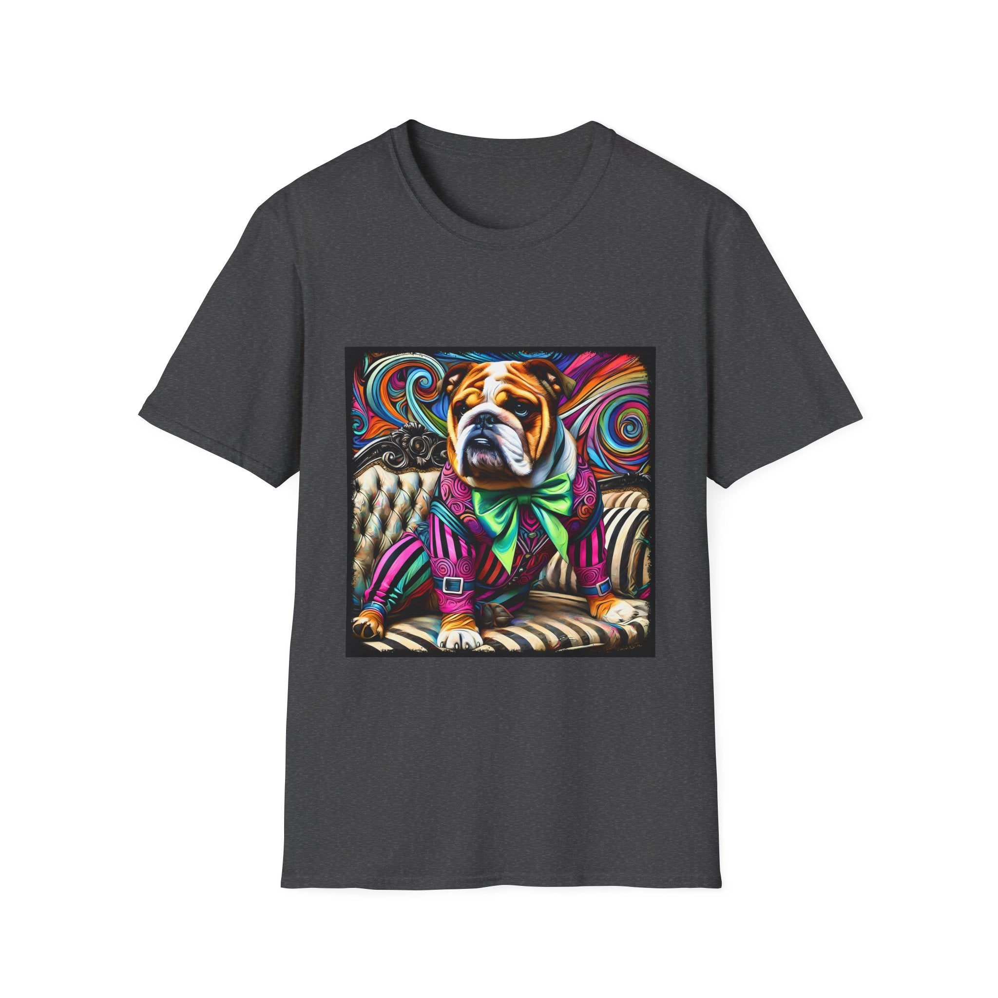 Bulldog Bold Rocker | Unisex Dog T-Shirt