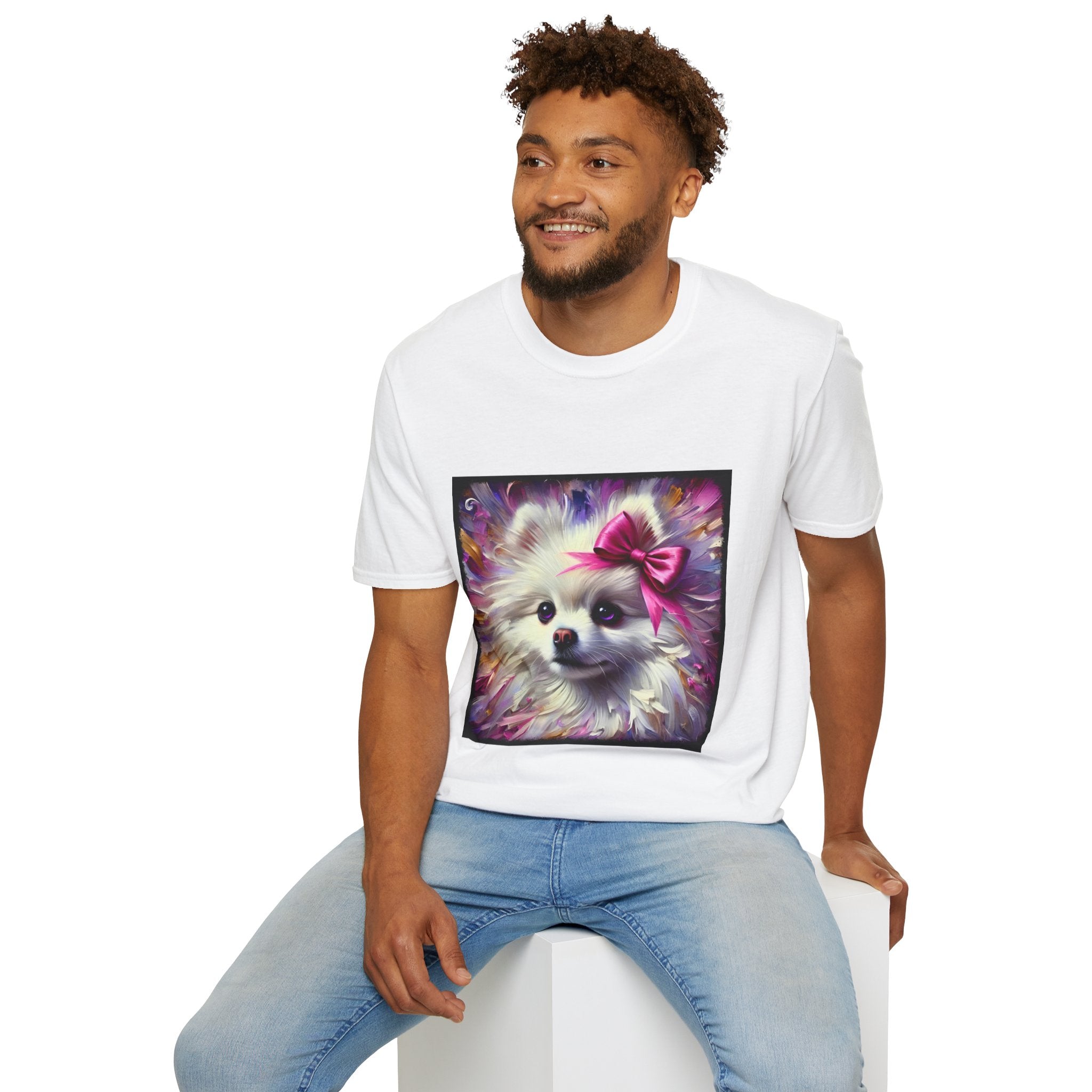 Pomeranian Beautiful Classic  | Unisex Dog T-Shirt