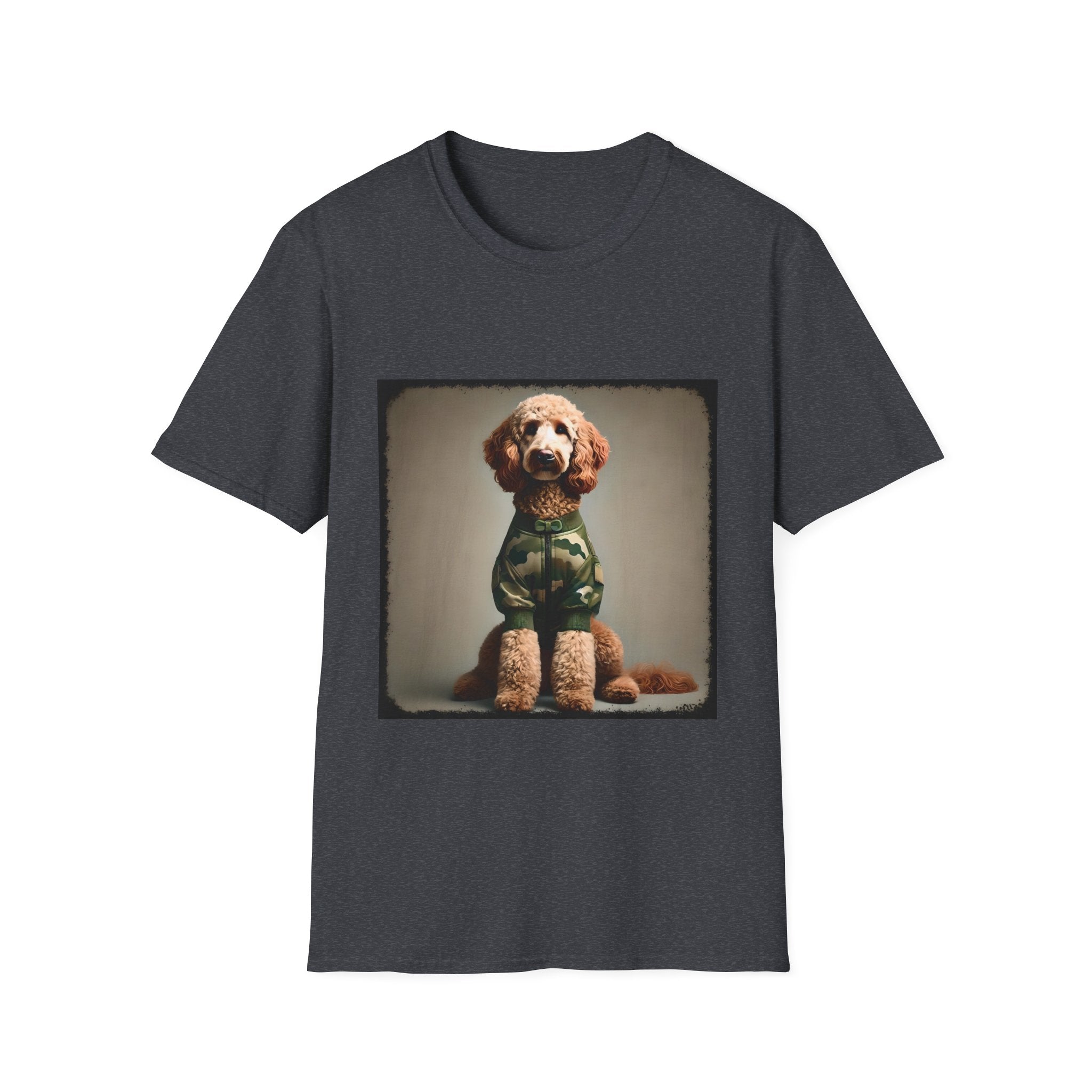 Labradoodle Camo Cutie | Unisex Dog T-Shirt
