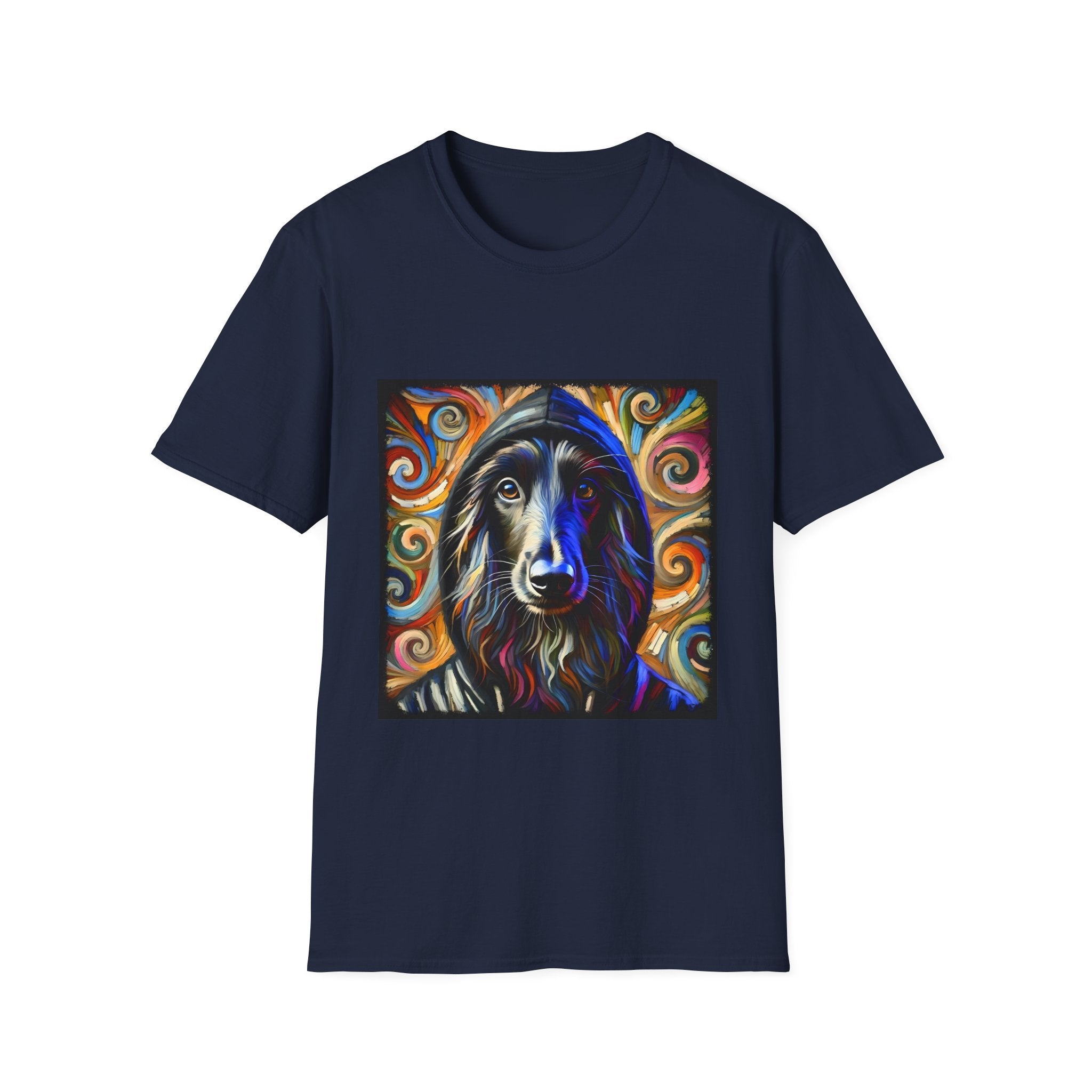 Afghan Hound Hoodie Swirl | Unisex Dog T-Shirt