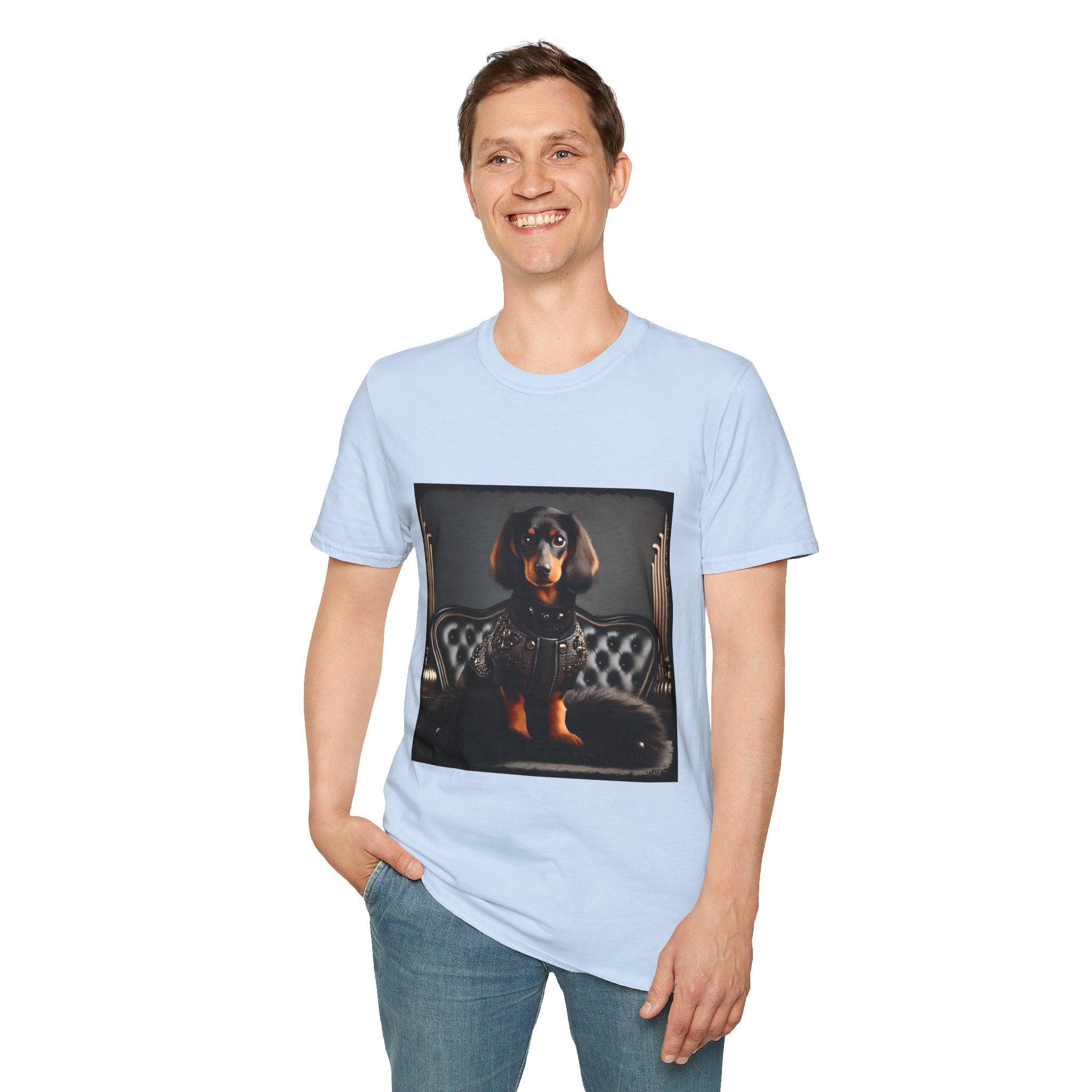 Dachshund Edgy Chic | Unisex Dog T-Shirt