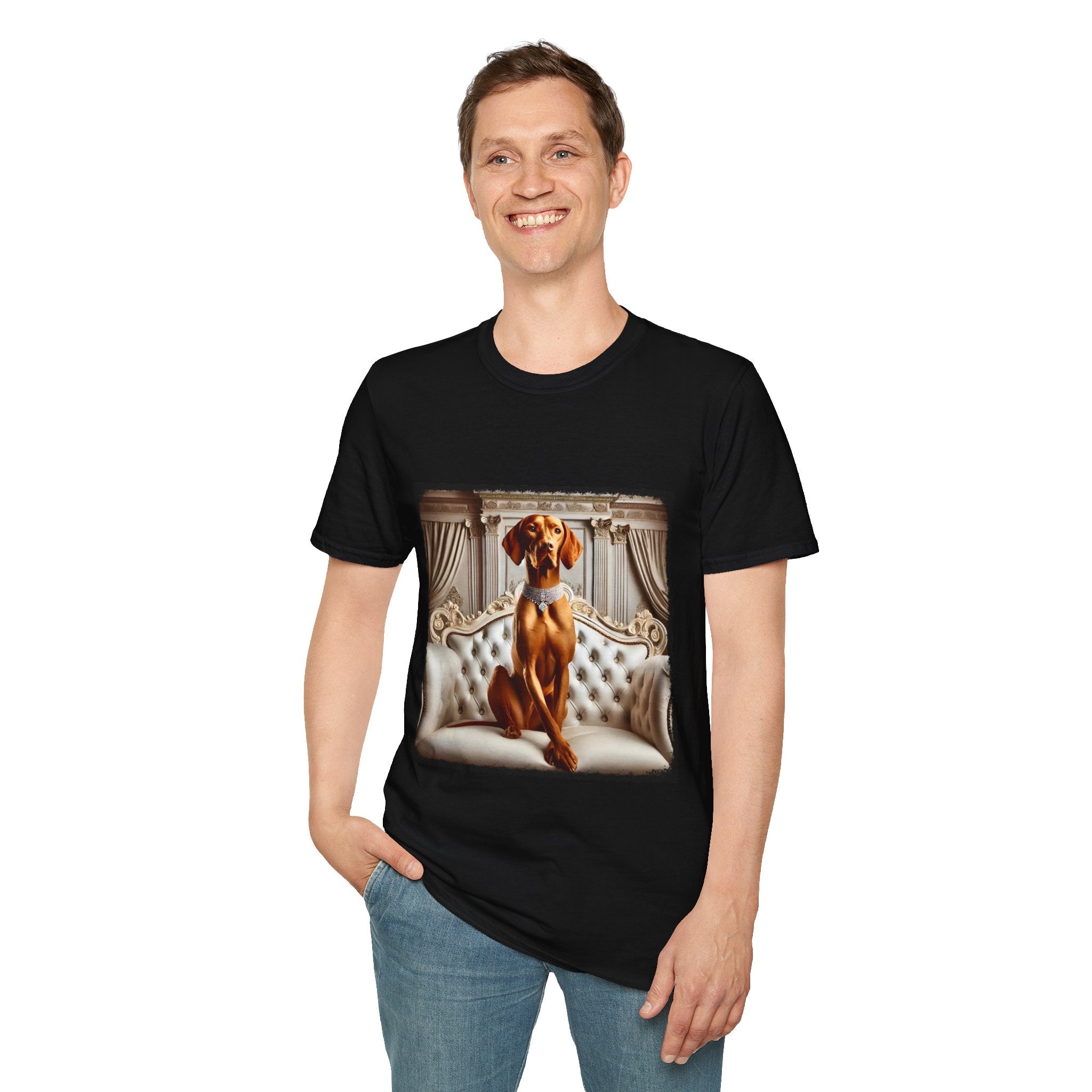 Vizsla Poised Posh | Unisex Dog T-Shirt