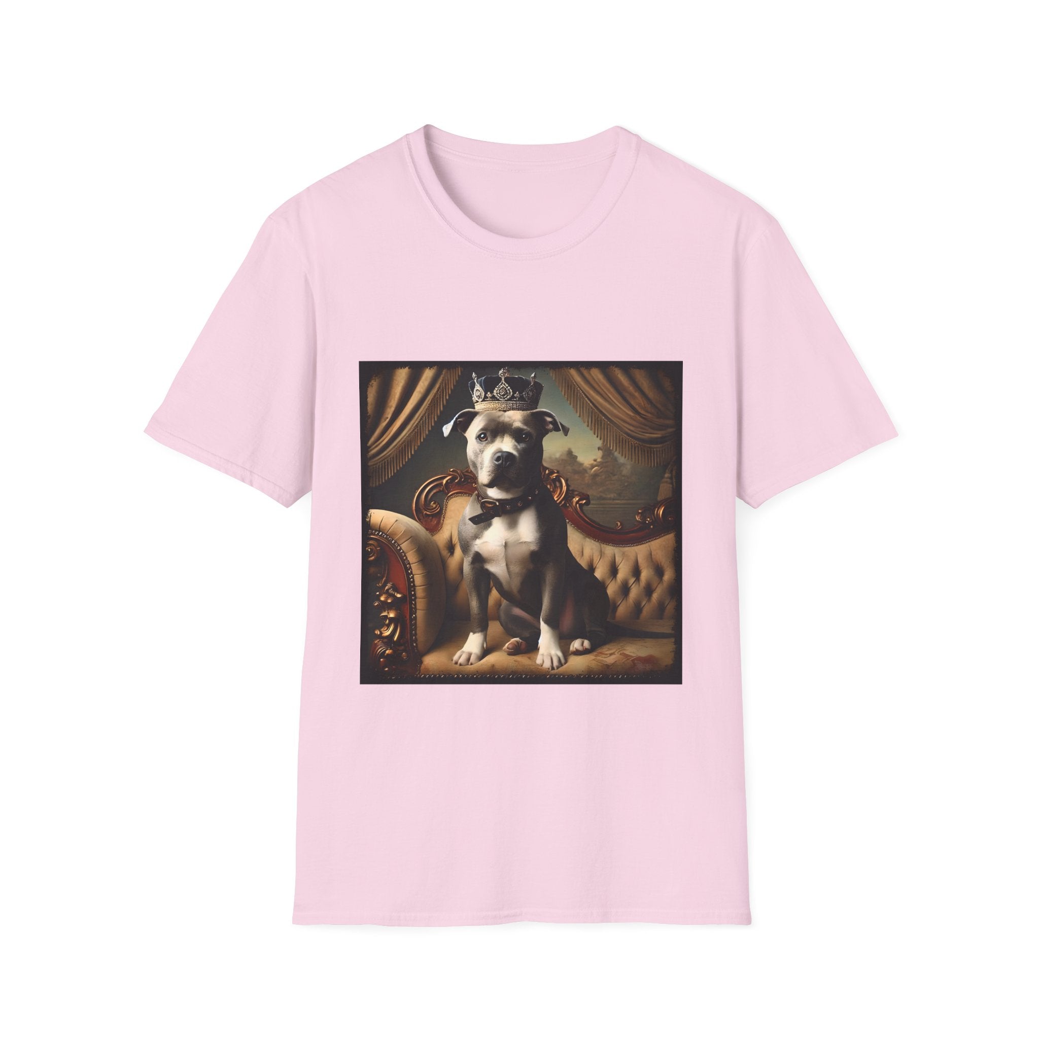 American Pit Bull Terrier Crowned Prince | Unisex Dog T-Shirt