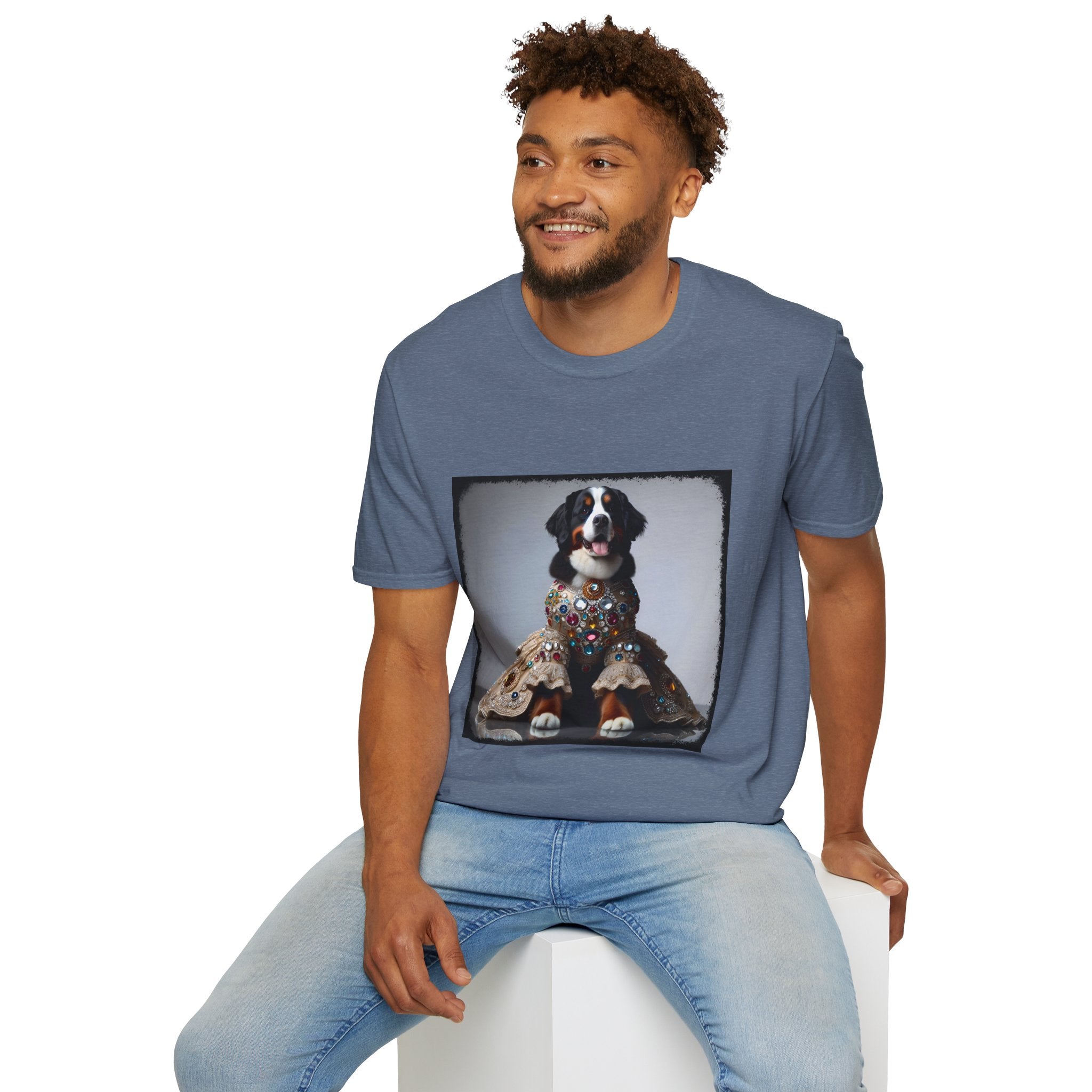 Bernese Mountain Dog Luxe Treasure | Unisex Dog T-Shirt