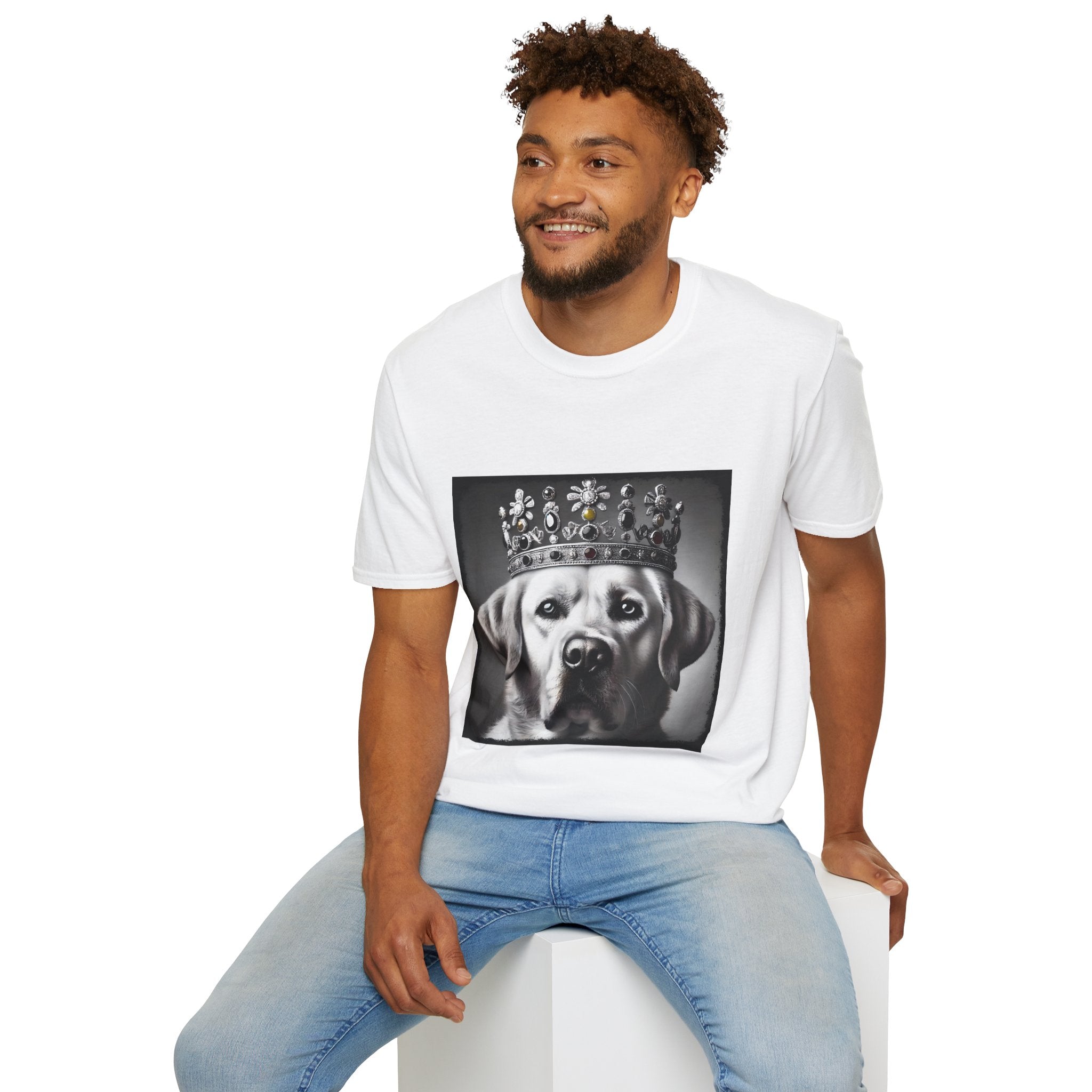 Labrador Retriever King Icon | Unisex Dog T-Shirt