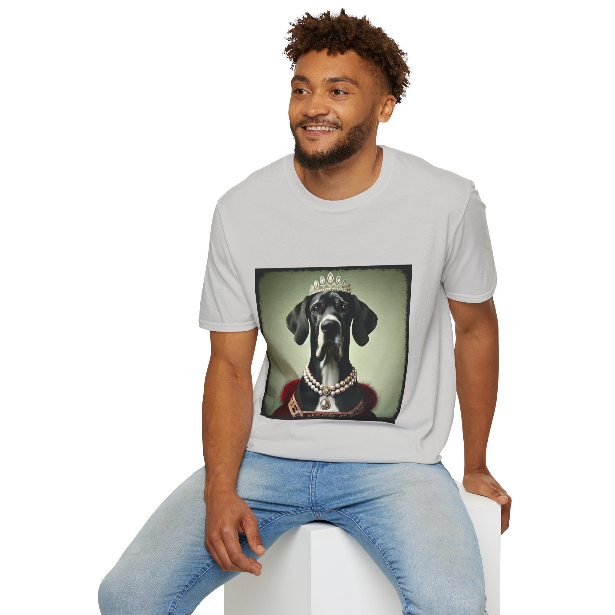 Great Dane Pearl Princess | Unisex Dog T-Shirt