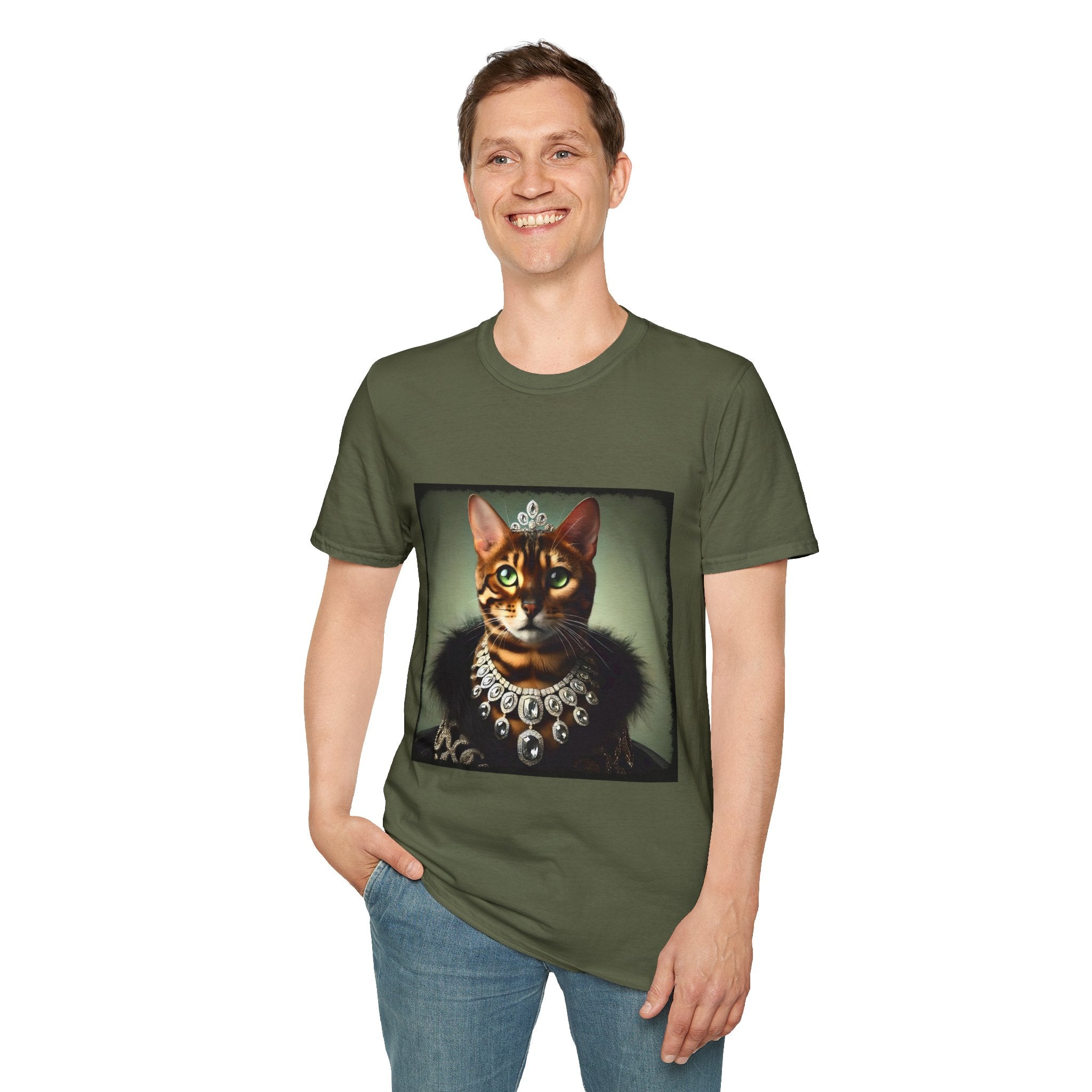 Bengal Cat Diamond Drip | Unisex Cat T-Shirt