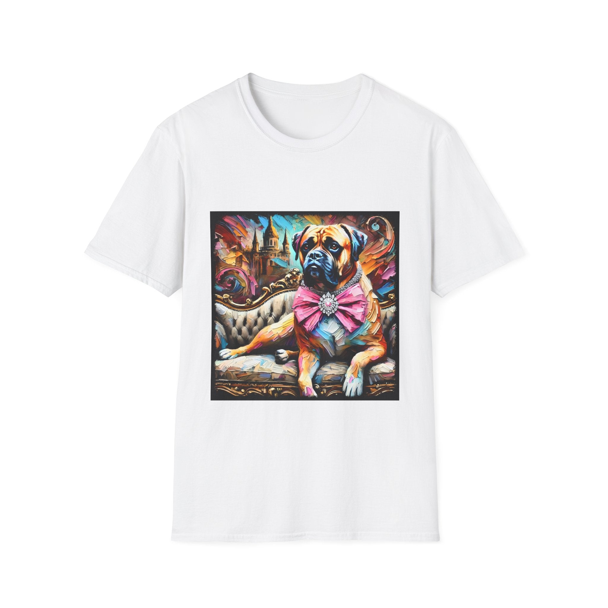 Bullmastiff Diamond Princess Classic | Unisex Dog T-Shirt