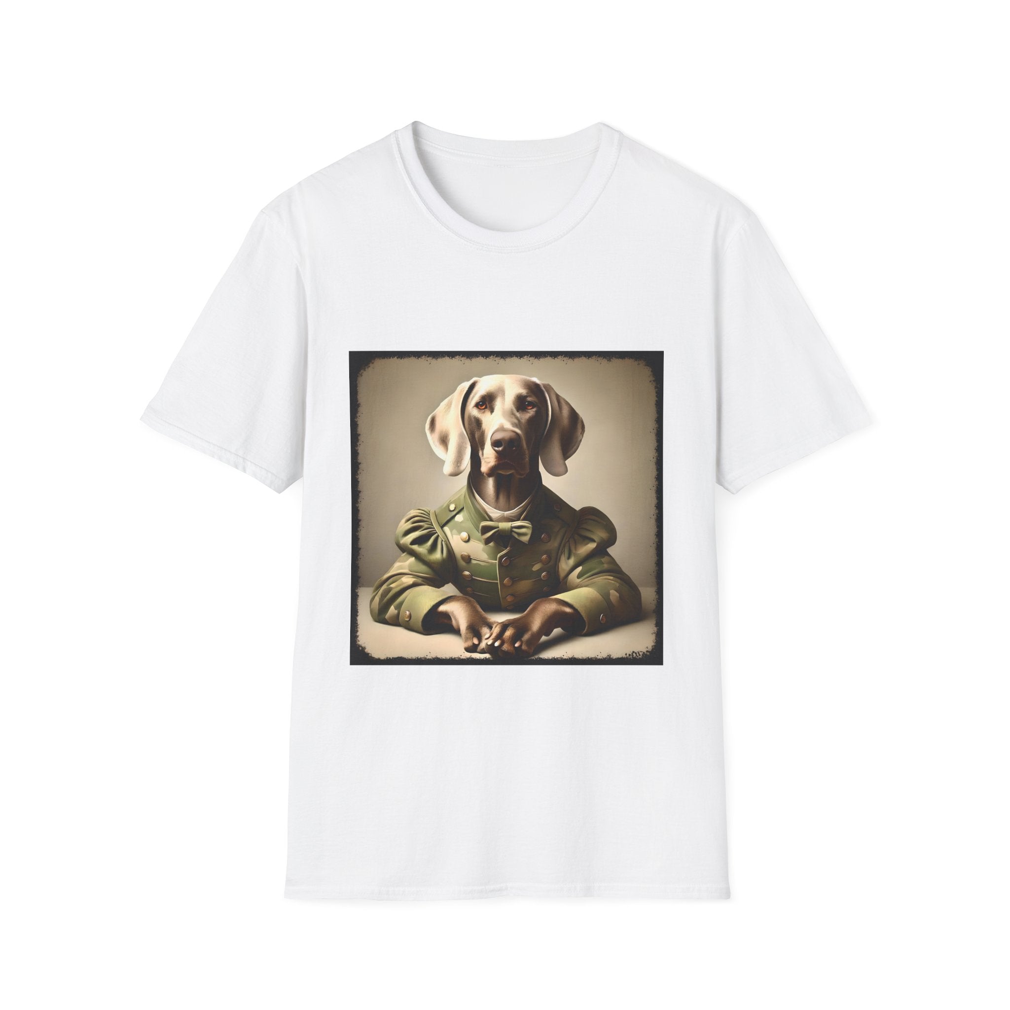 Weimaraner Classic Commander | Unisex Dog T-Shirt