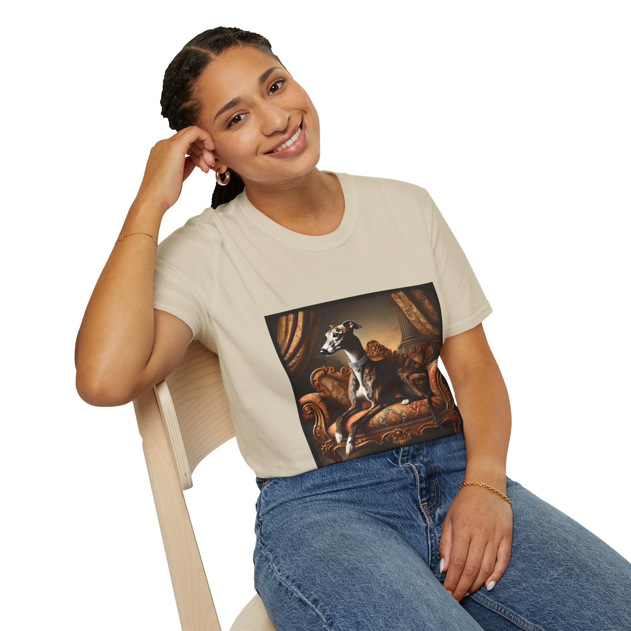 Greyhound Brindle Beauty | Unisex Dog T-Shirt