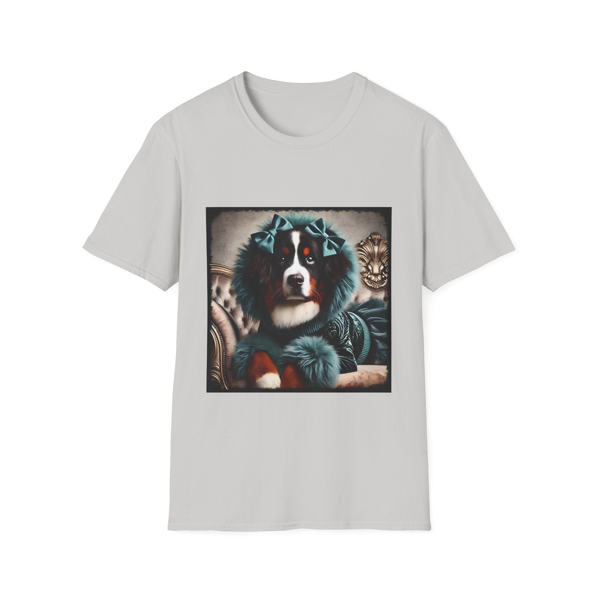 Bernese Mountain Dog Velvet and Fur | Unisex Dog T-Shirt