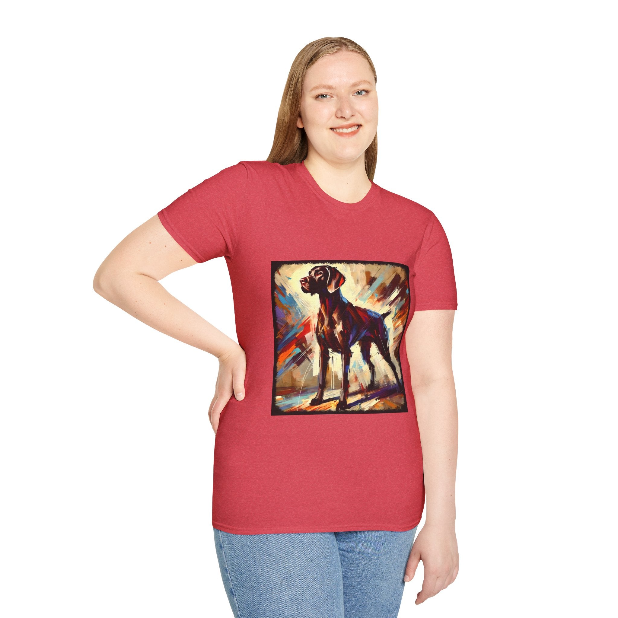 German Shorthaired Pointer Warm Classic | Unisex Dog T-Shirt