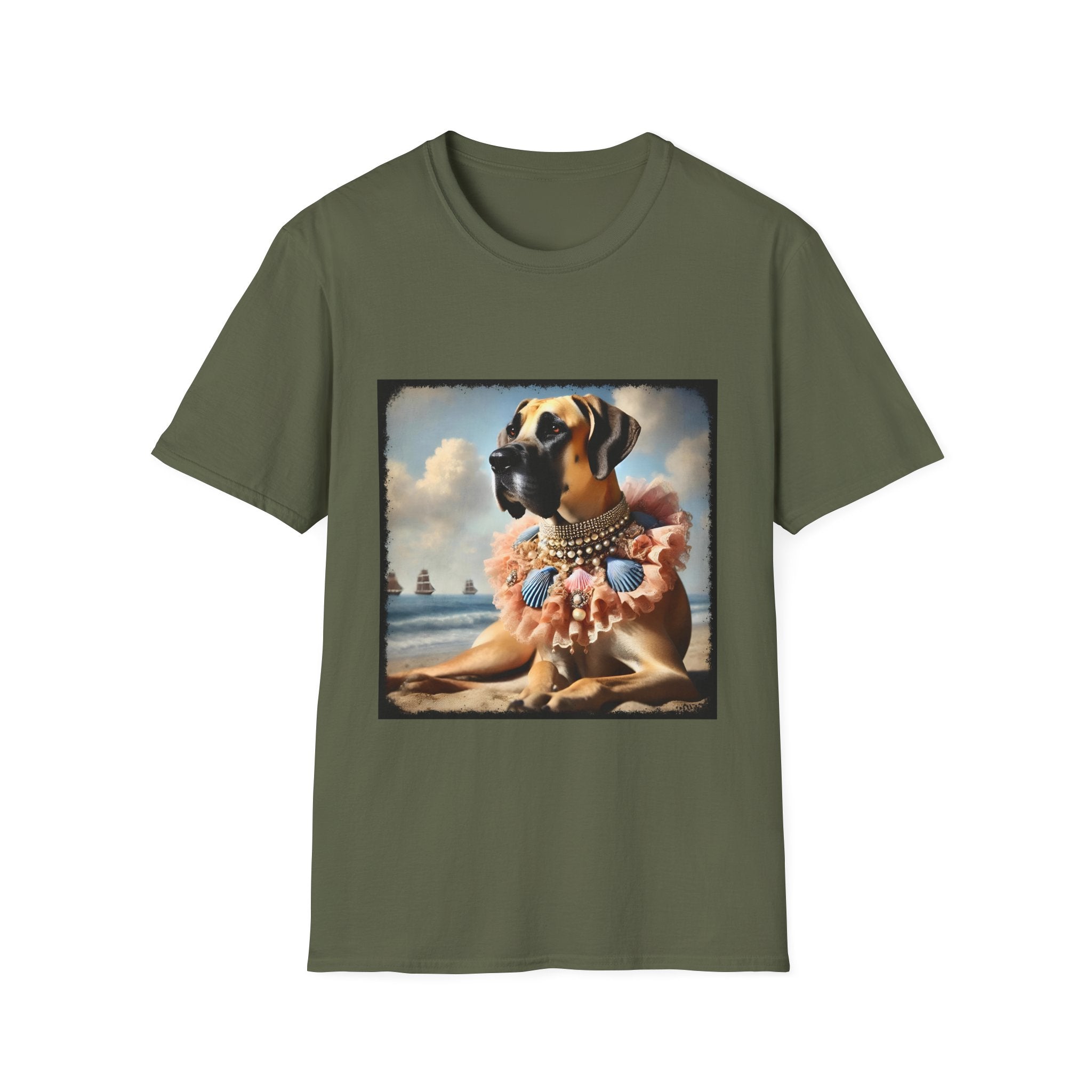 Great Dane Seaside Queen | Unisex Dog T-Shirt