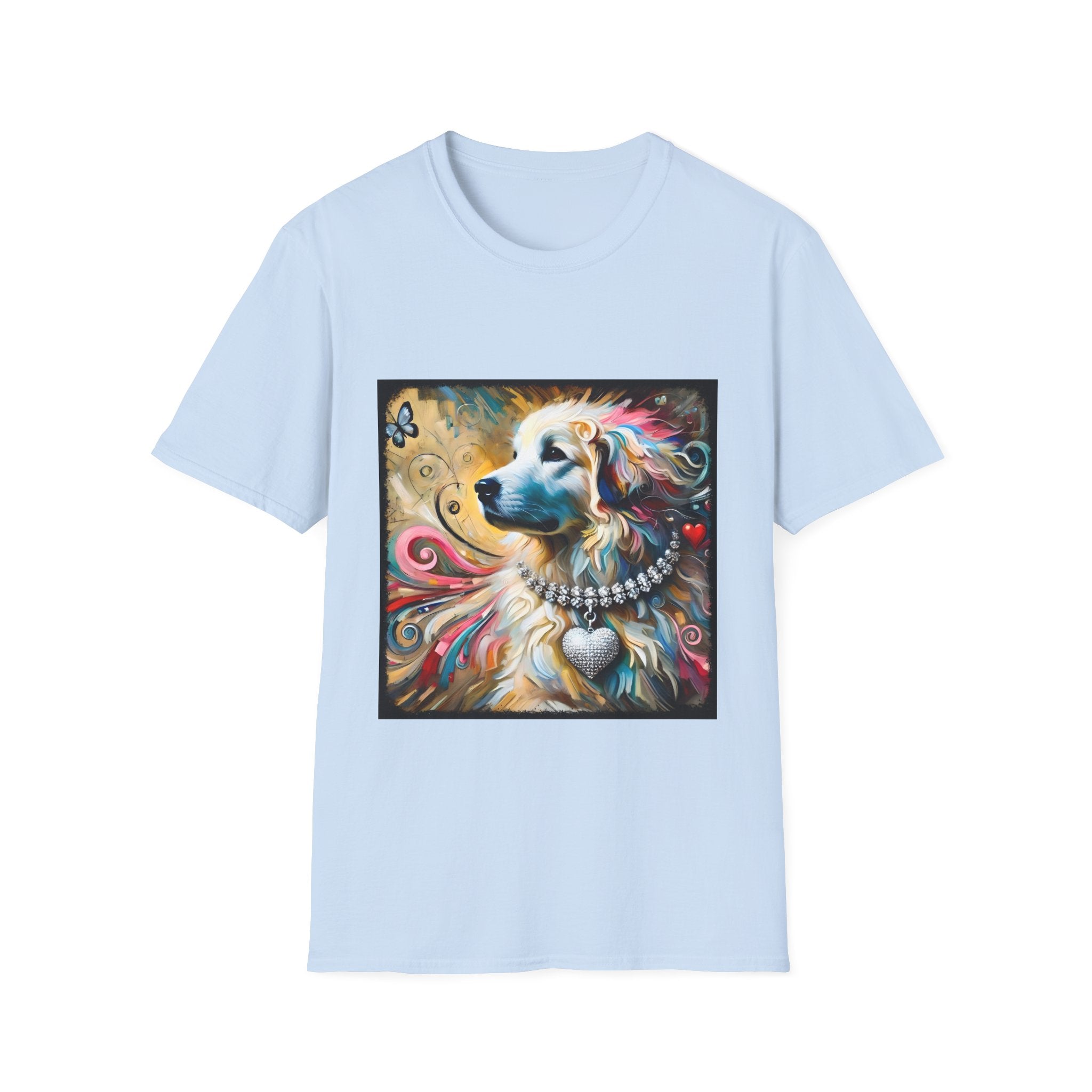 Great Pyrenees Blissful Swirl | Unisex Dog T-Shirt