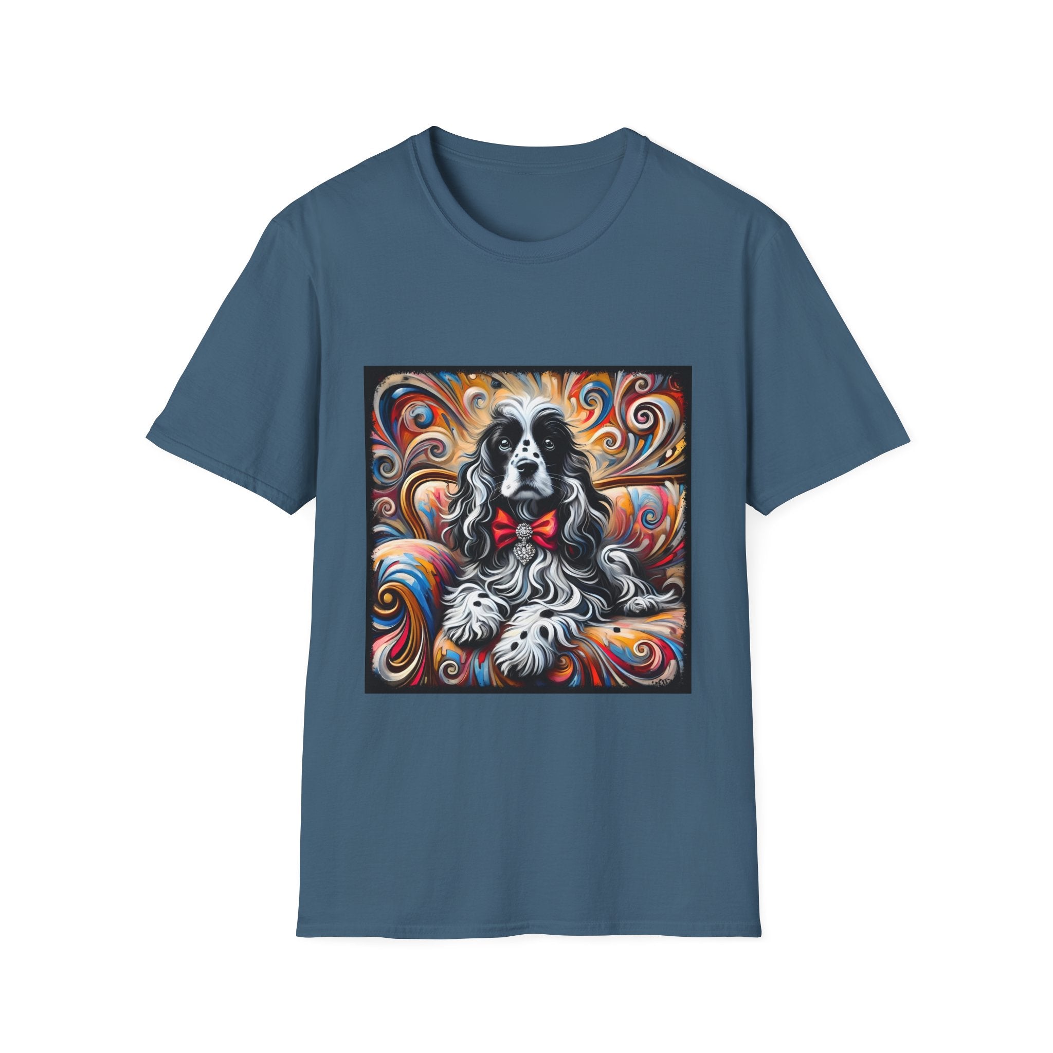 Cocker Spaniel Dream Swirl | Unisex Dog T-Shirt