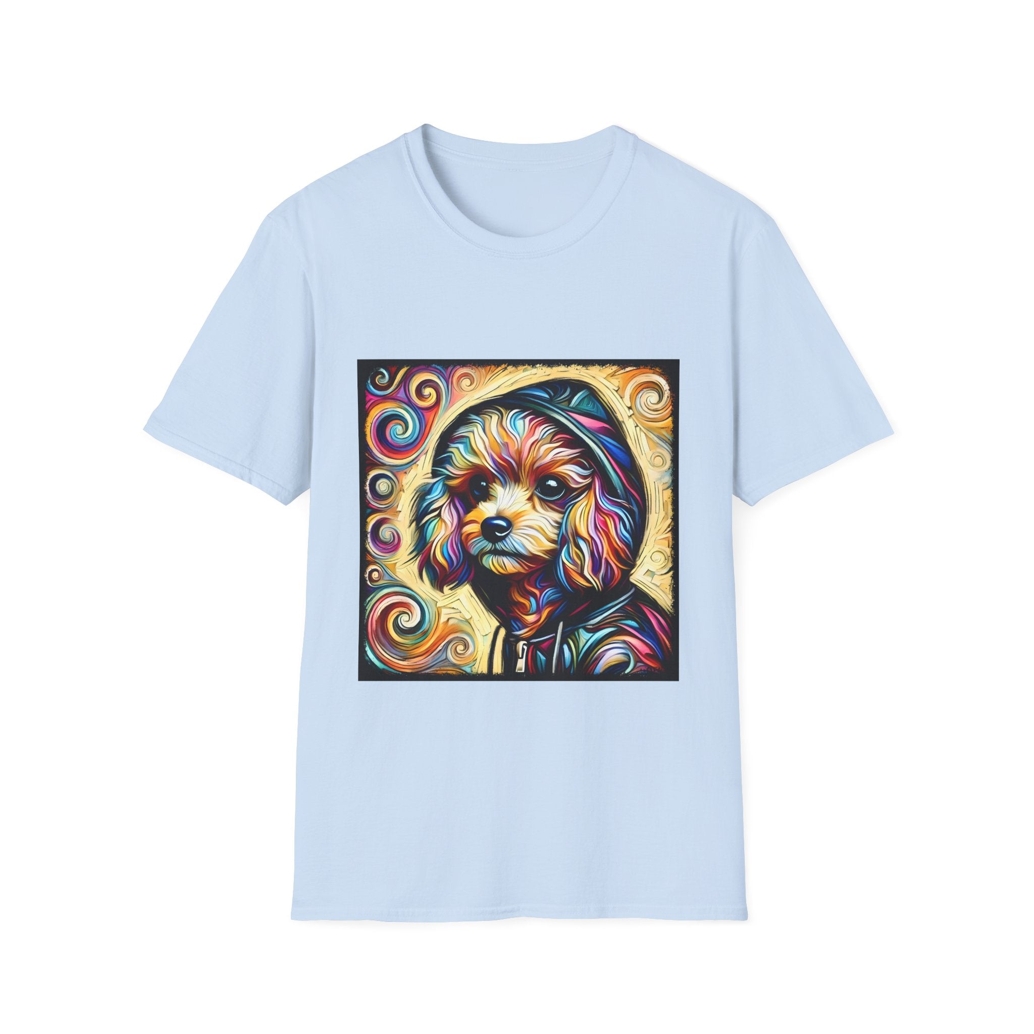 Poodle Chill Swirl | Unisex Dog T-Shirt