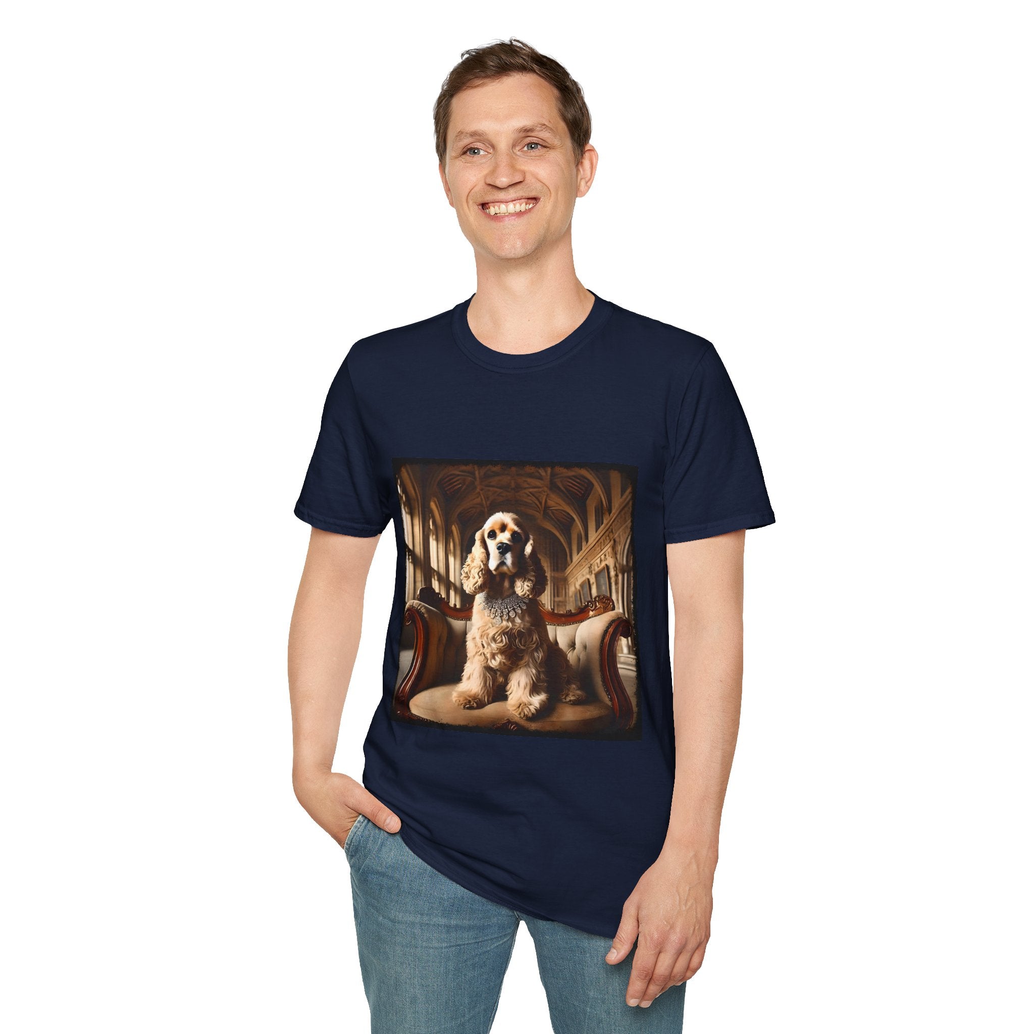 Cocker Spaniel Dashing Diva | Unisex Dog T-Shirt