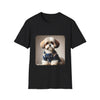 Shih Tzu Denim Doll | Unisex Dog T-Shirt