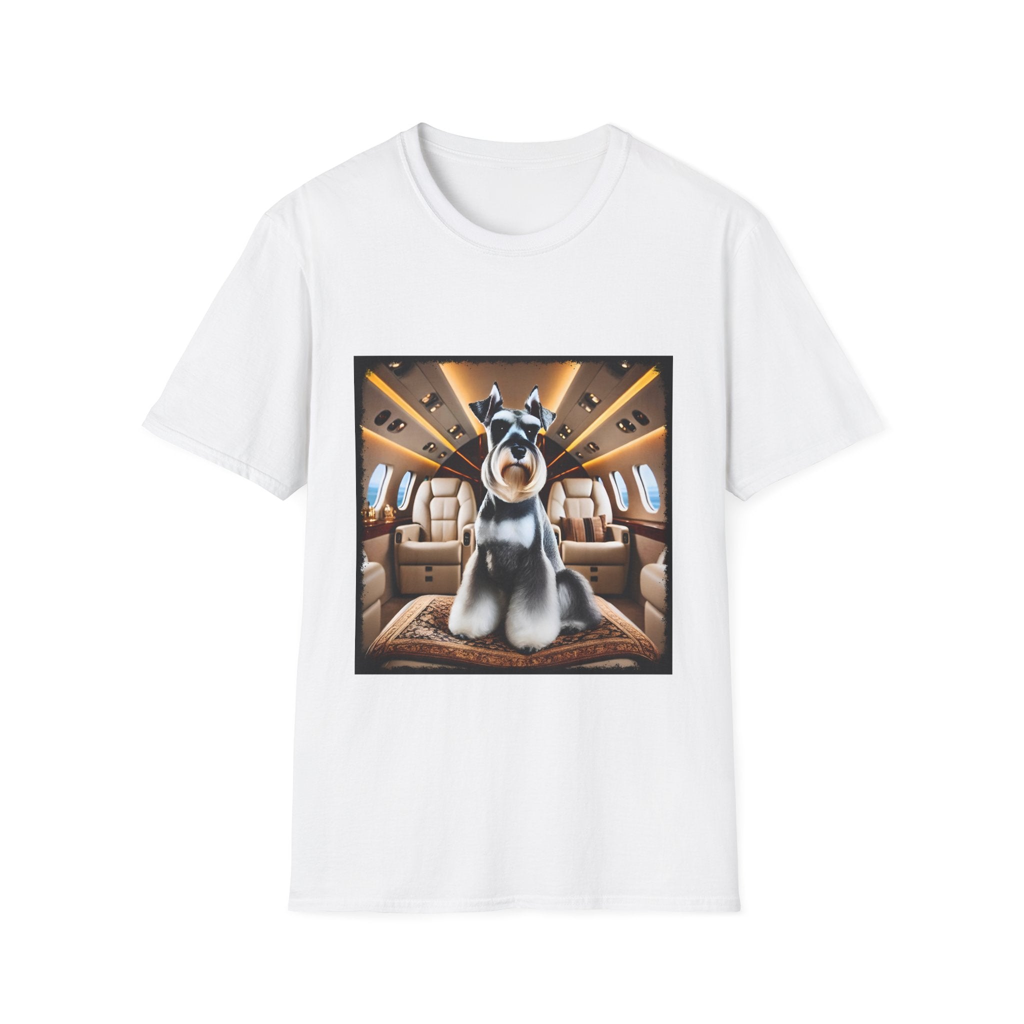 Schnauzer Jet Setter | Unisex Dog T-Shirt